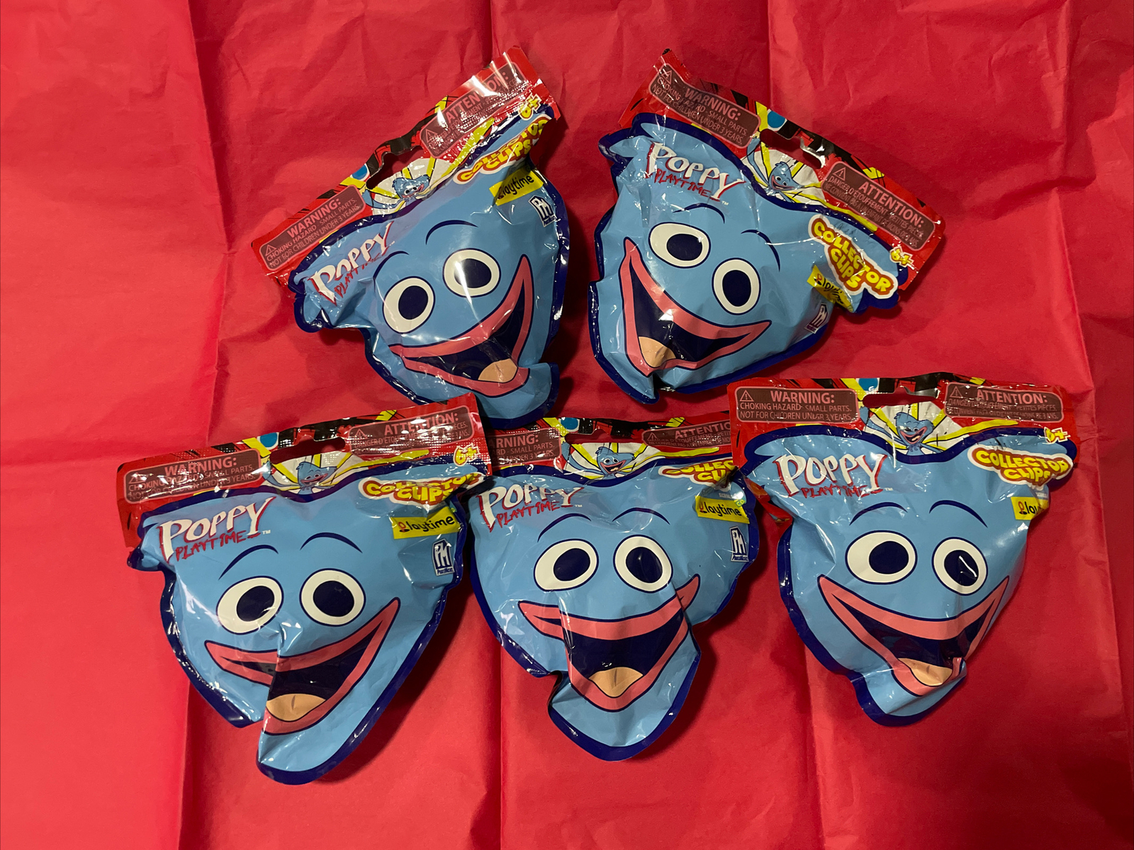 Poppy Playtime Mystery Bag Collector Clips – Officially Licenced 👉 Lot Of 5👈