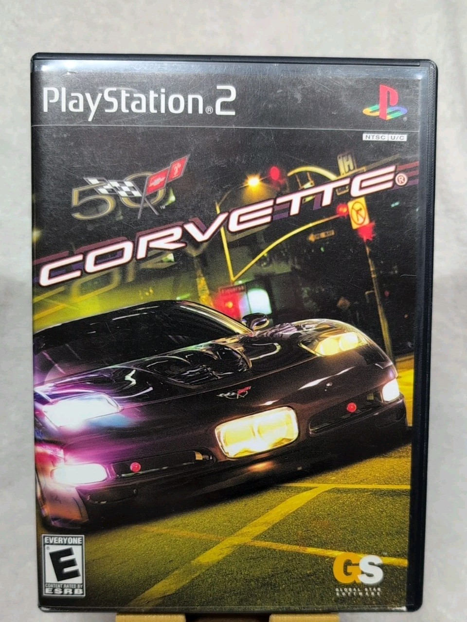 Corvette Playstation 2 PS2 Video Game And Case