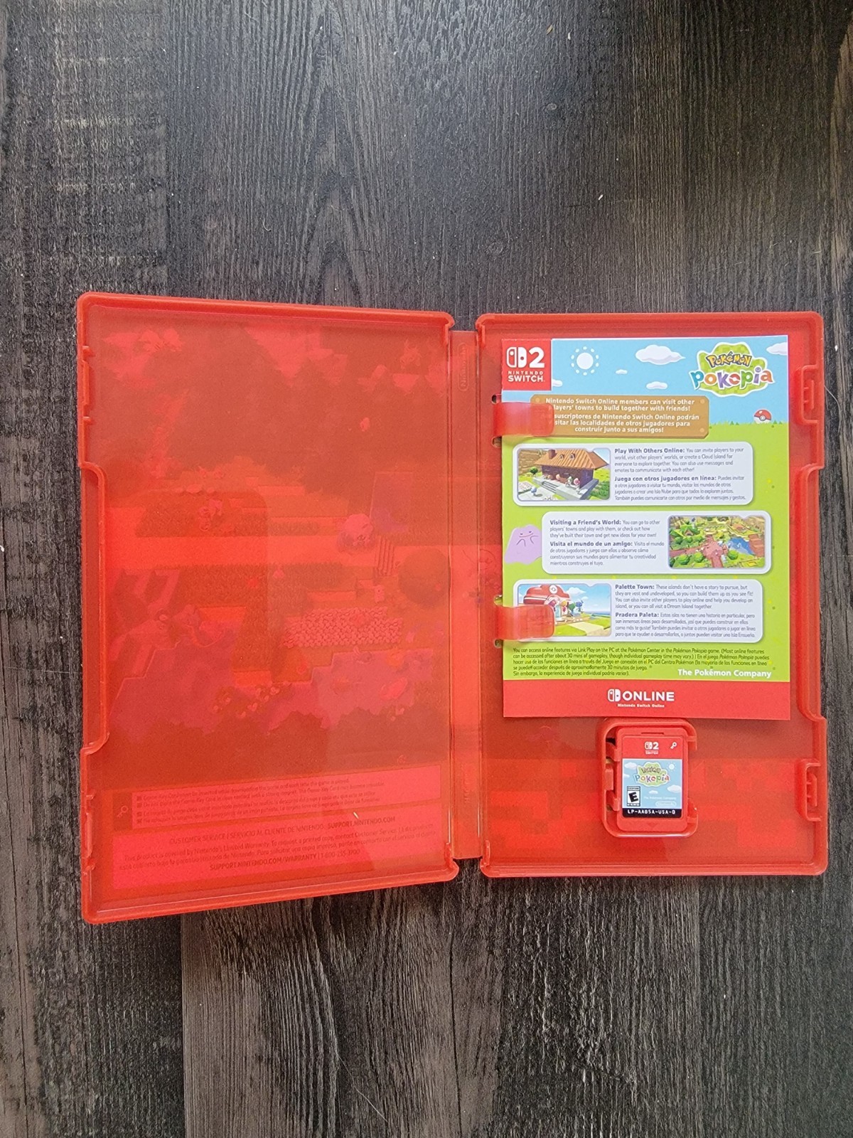Pokémon Pokopia Game-Key Card w/ Case, Online Play, Nintendo Switch 2 (E)