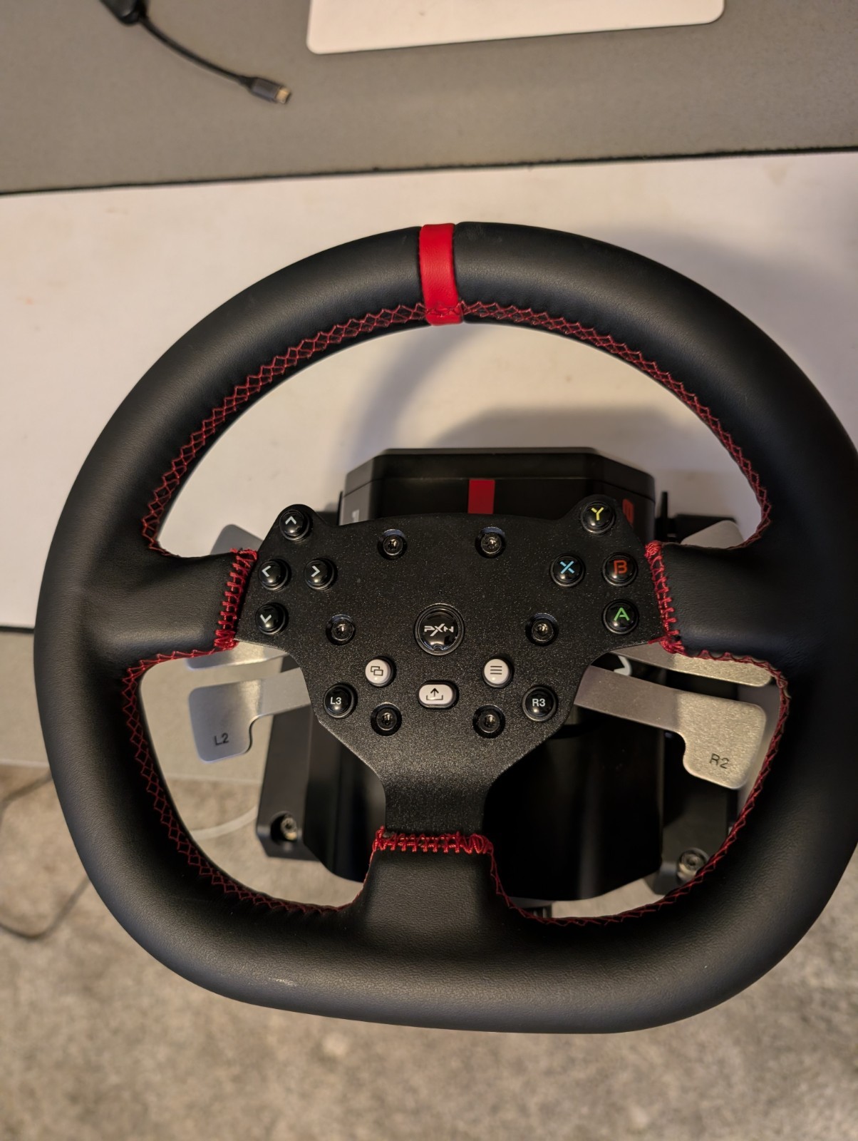 PXN V10 Ultra Racing Wheel & Pedals + CB1 Control Box, Wired USB PS4/PC/Xbox
