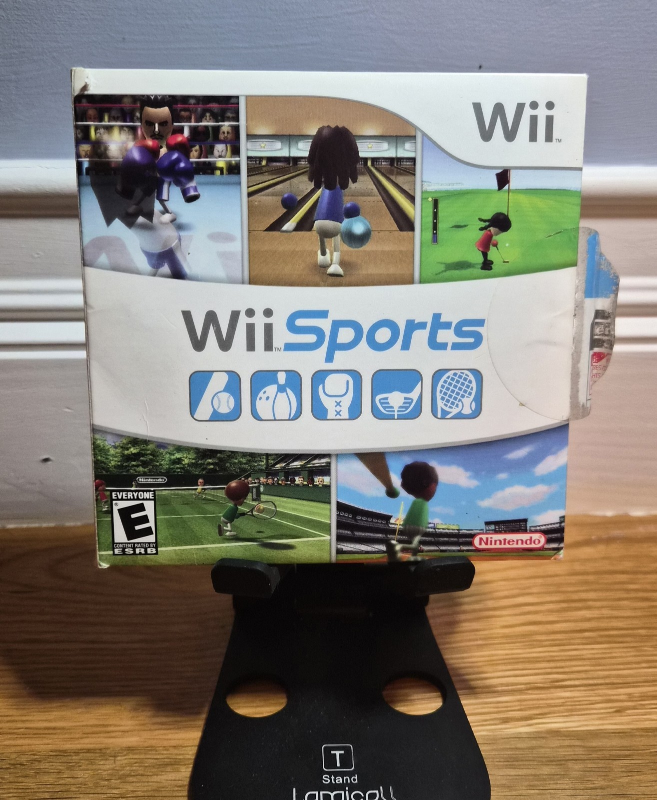 Wii Sports Nintendo Wii 2006 Case Manual Disc NOT WORKING