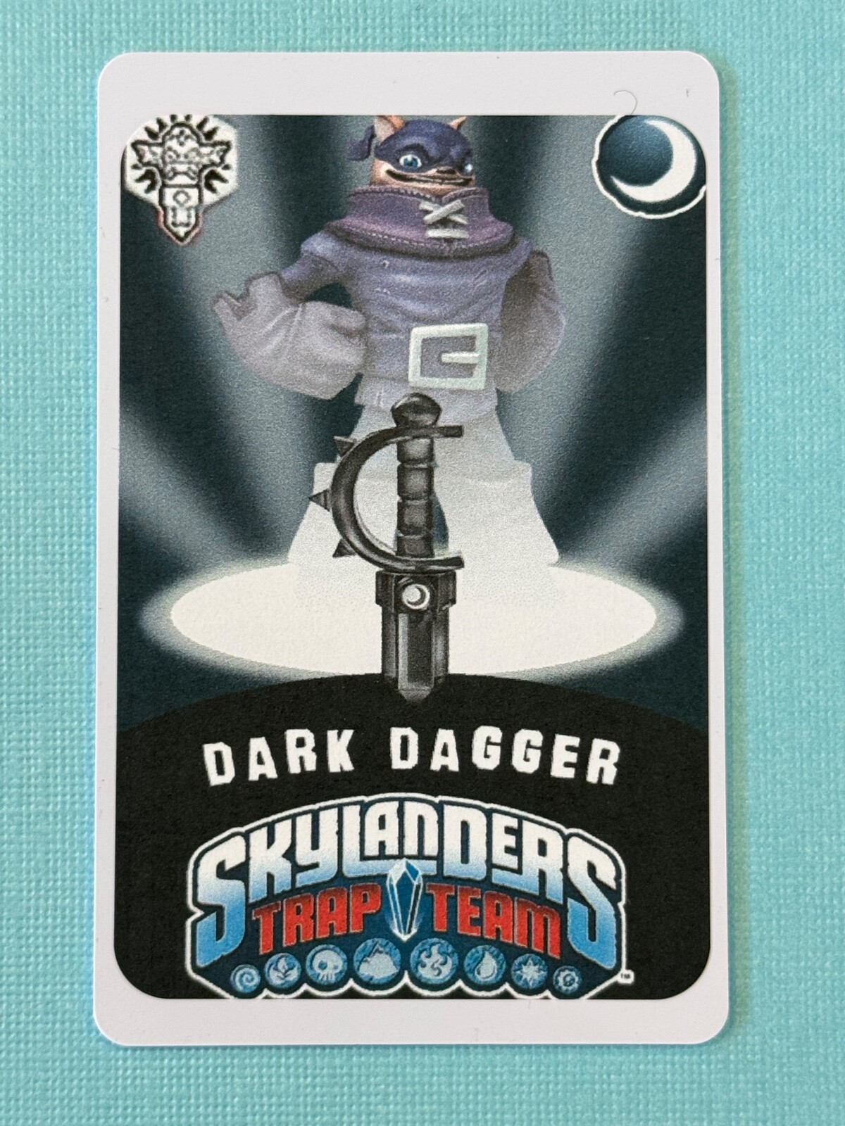 Skylanders Trap Team Dark Dagger Trap NFC Card