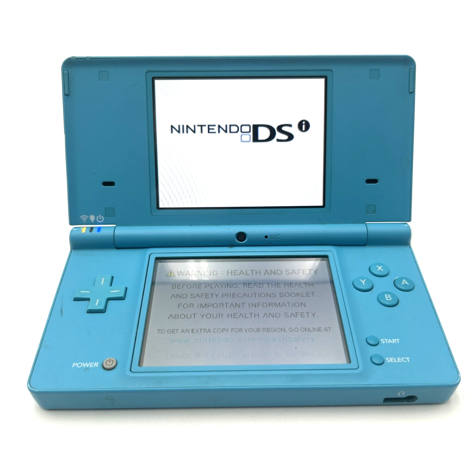 Nintendo DSi TWL-001 Teal Blue No Charger Or Stylus L And R Buttons Bad READ