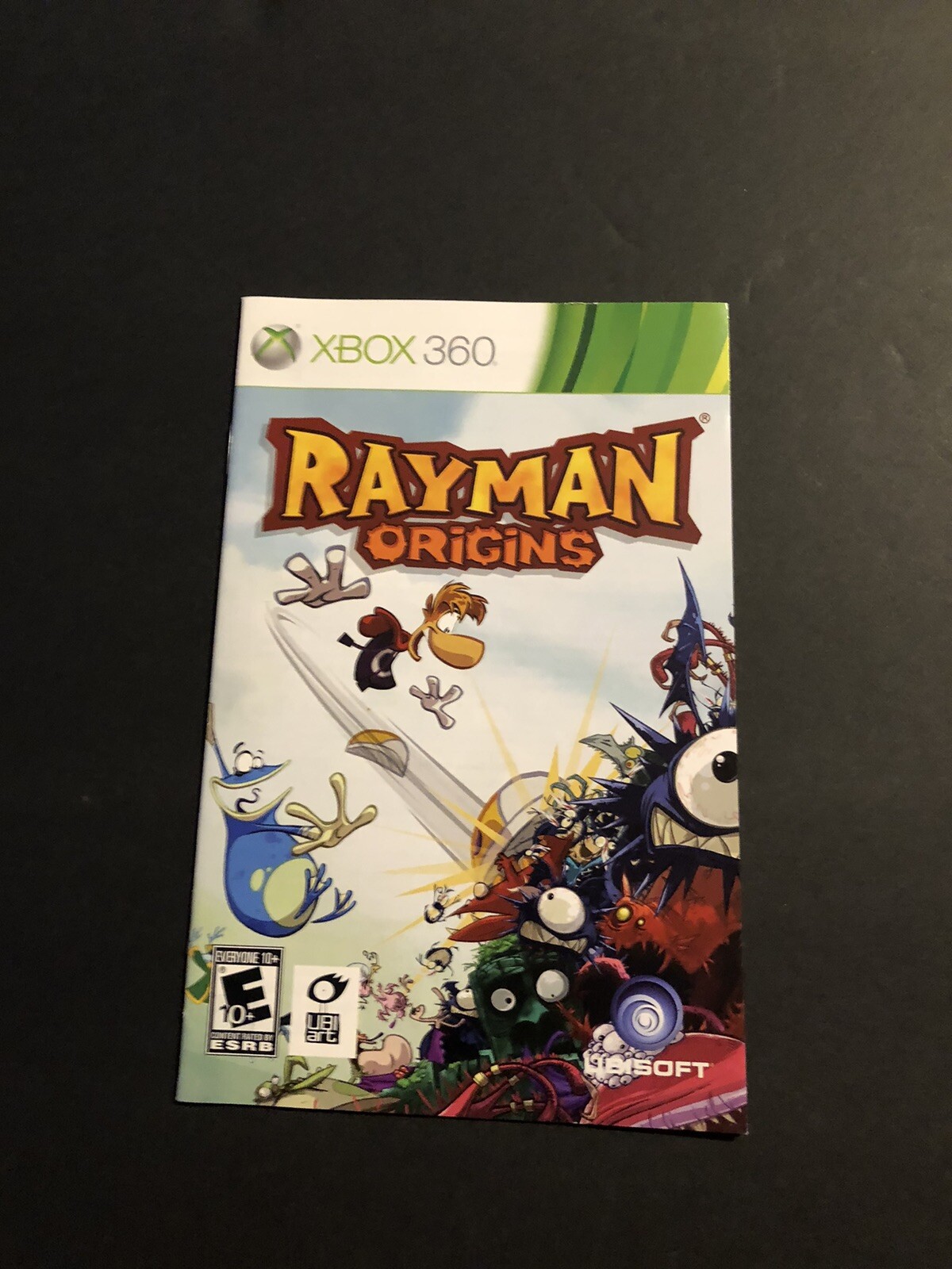 rayman origins xbox 360 Manual Only
