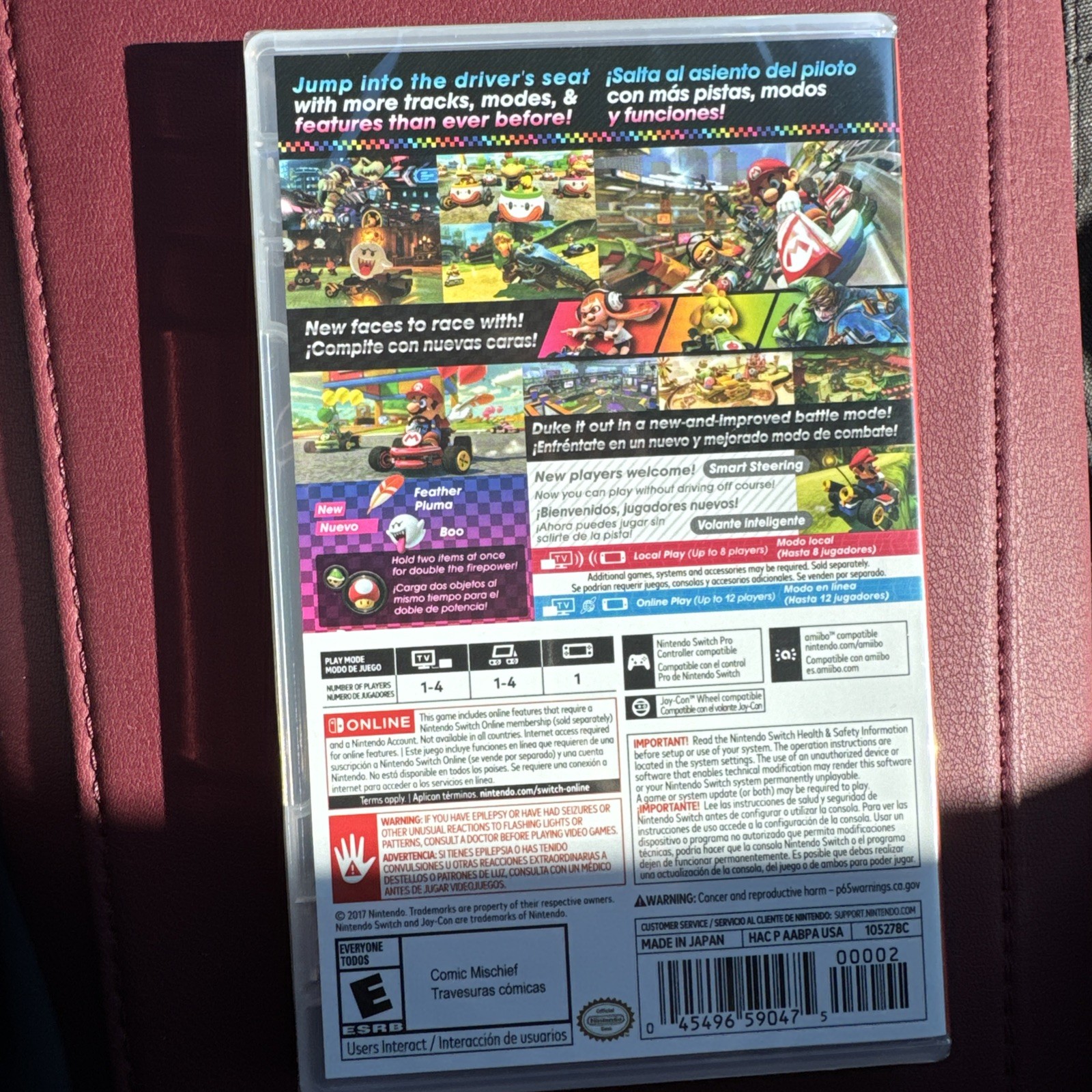 Mario Kart 8 — Deluxe Edition (Nintendo Switch, 2017) [Physical]