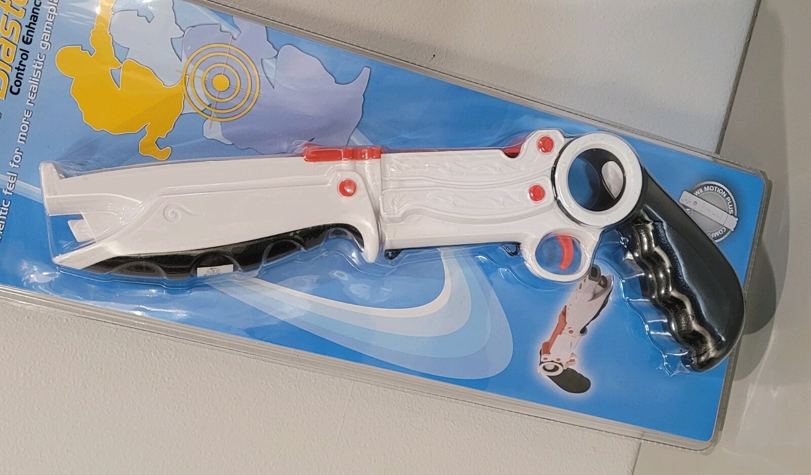 Wii Shotgun Controller Accessory Nintendo Wii Game Attachment 15″ SEALED NOS ✅️