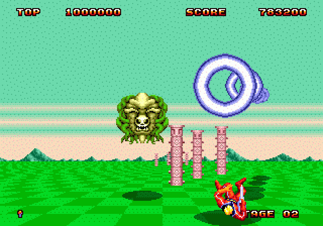 Space Harrier II – Sega Genesis Game