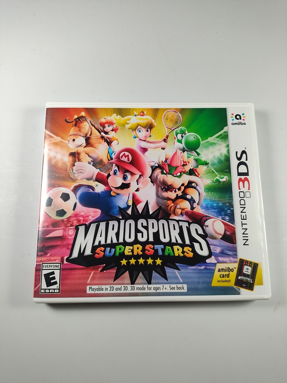 Mario Sports Superstars (Nintendo 3DS, 2017) — TESTED — WITH WALUIGI CARD!!!!!