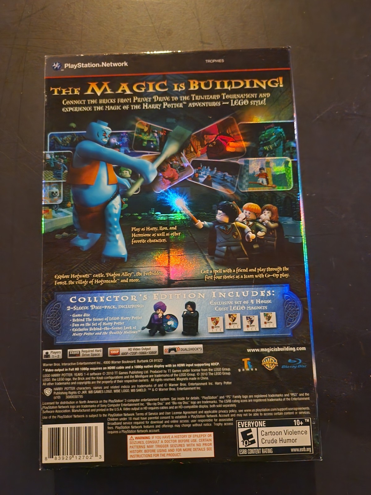 LEGO Harry Potter: Years 1-4 — Collector’s Edition (Sony PlayStation 3, 2010)