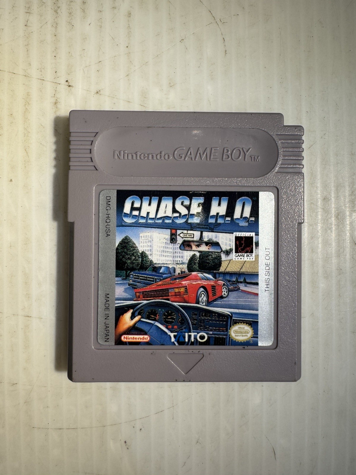 Chase HQ Nintendo GameBoy Game Cleaned & Tested