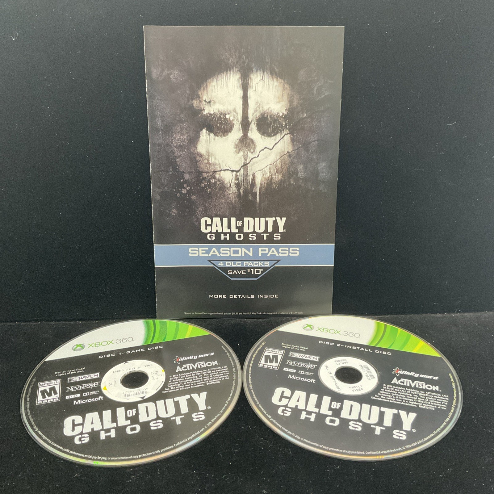 Call of Duty: Ghosts (Xbox 360) Tested & Complete CIB Clean 1 YR Warranty