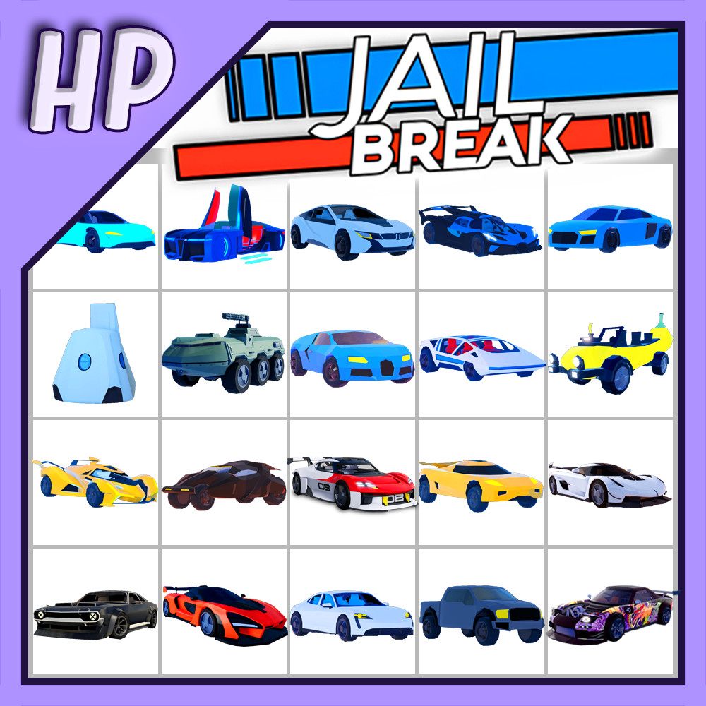 ANY CAR Roblox Jailbreak 💎CLEAN – LOW TT – FAST DELIVERY⚡ rim/texture/spoiler