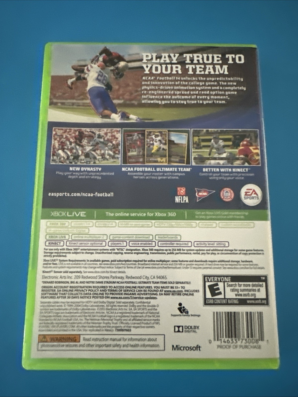 NCAA Football 14 (Microsoft Xbox 360)