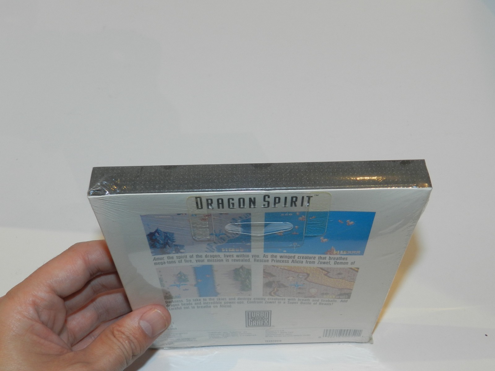 Dragon Spirit Turbografx 16 TG16 NEC Brand New Factory Sealed TURBO GRAFX USA