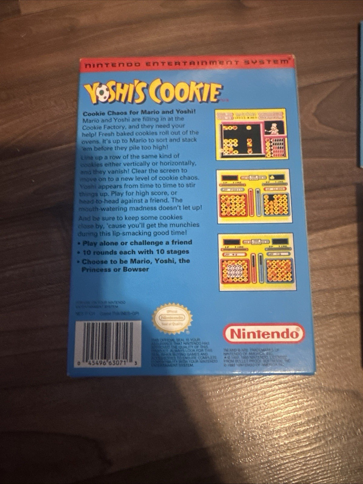 Yoshi’s Cookie (Nintendo Entertainment System, 1993)