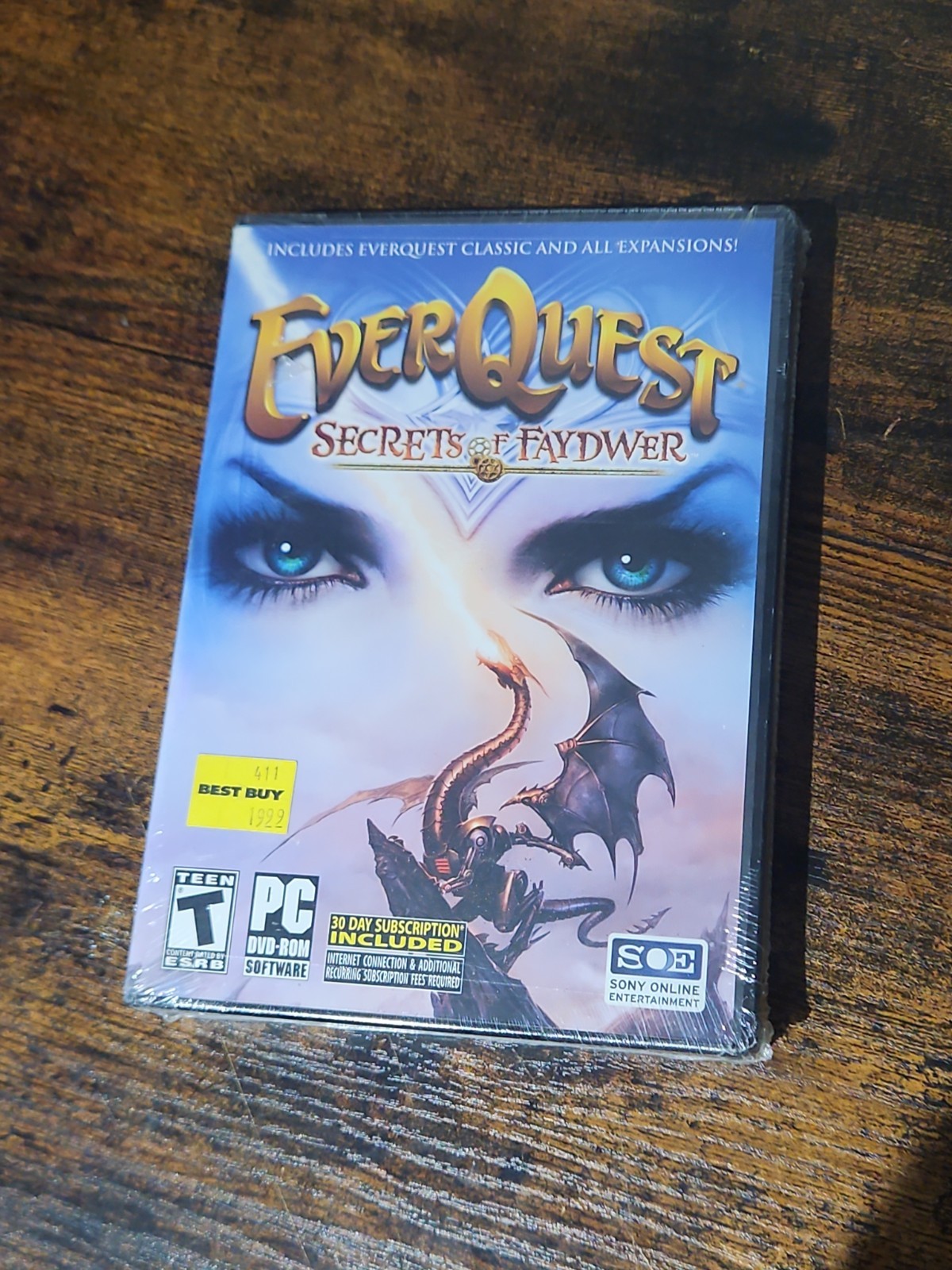 EverQuest: Secrets of Faydwer (PC, 2007) New Sealed