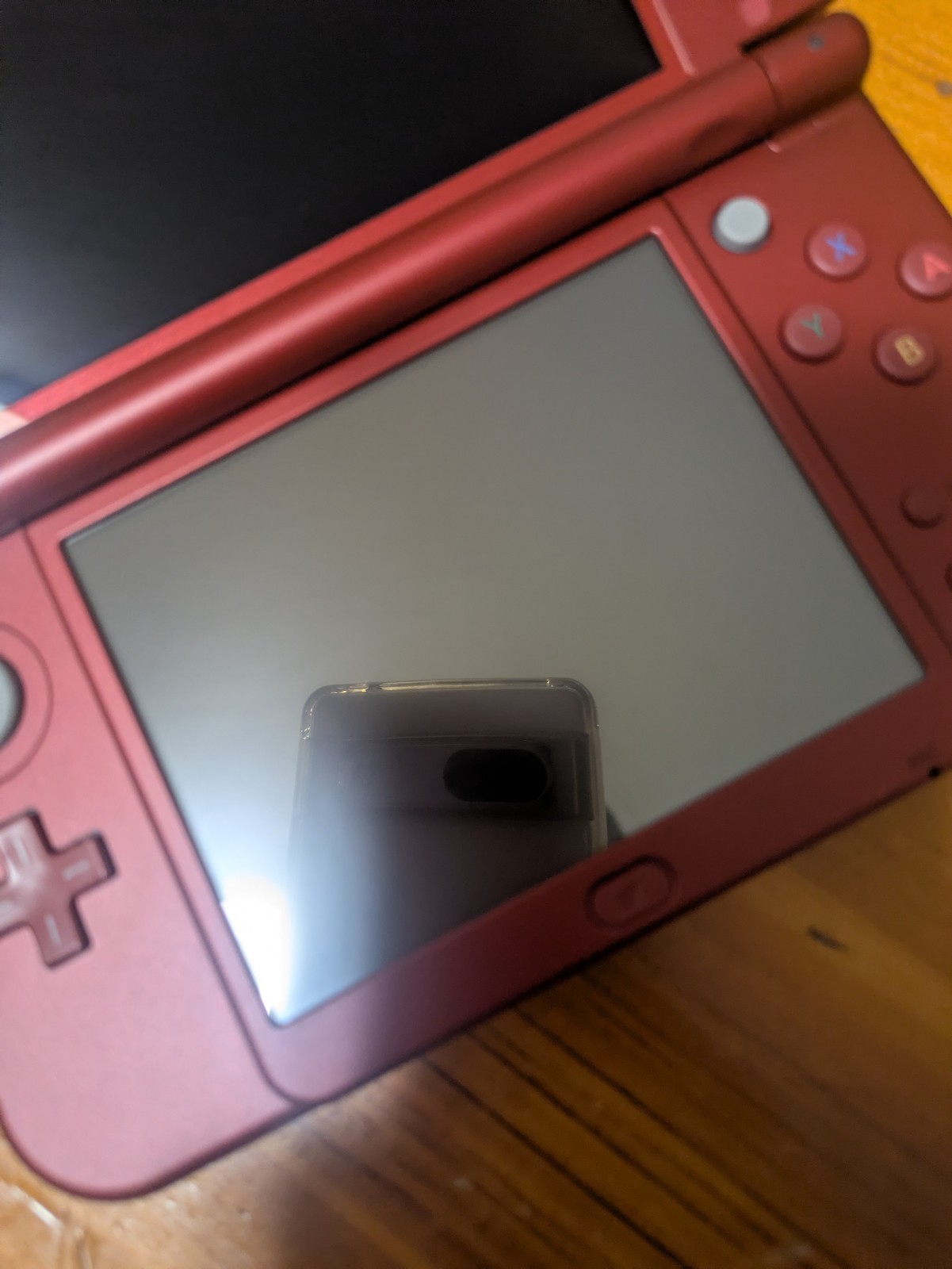 Nintendo New 3DS XL New Red Handheld System Bundle Complete in Box with Charger