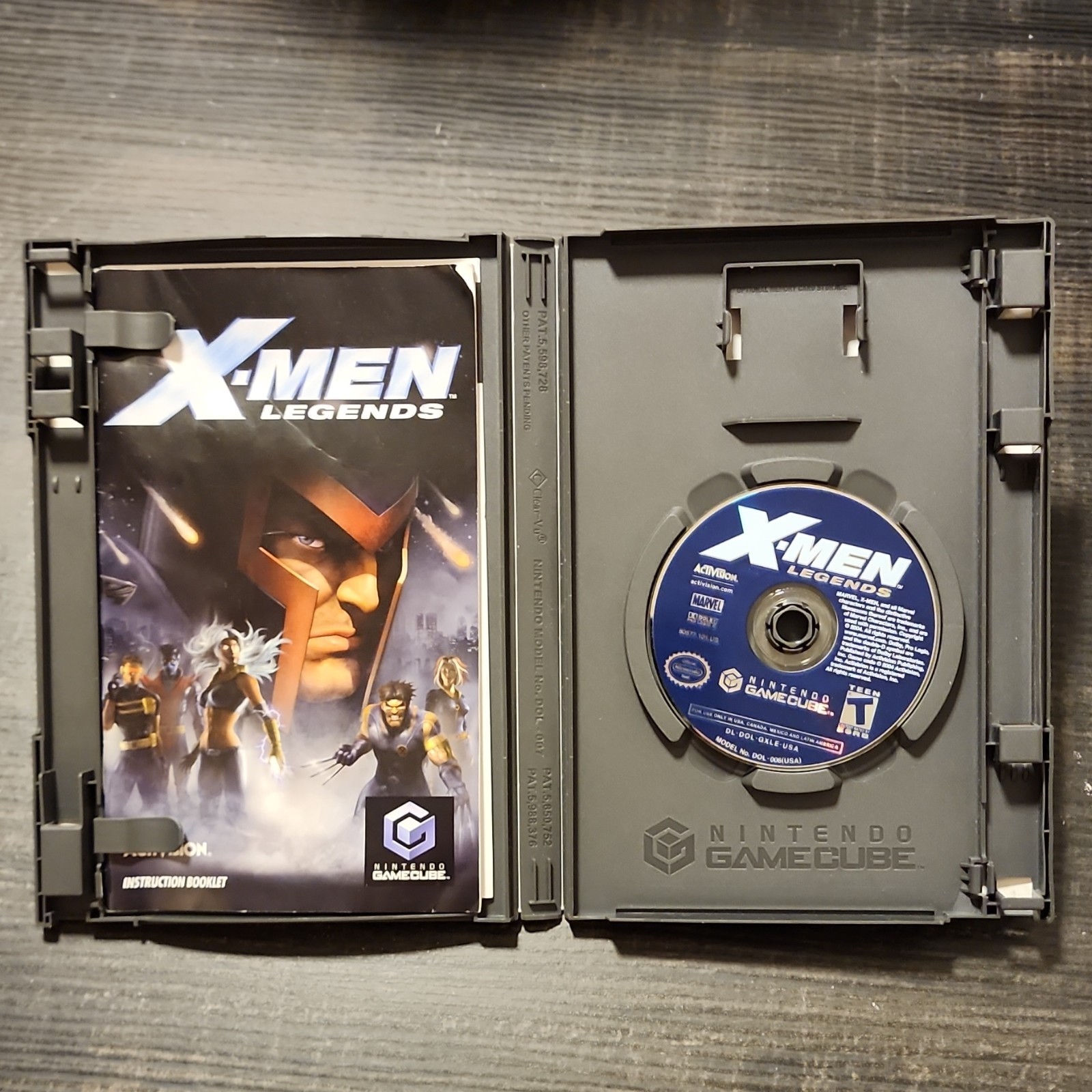 Activision X-Men Legends Nintendo GameCube NTSC-U/C T Complete w/ Manual