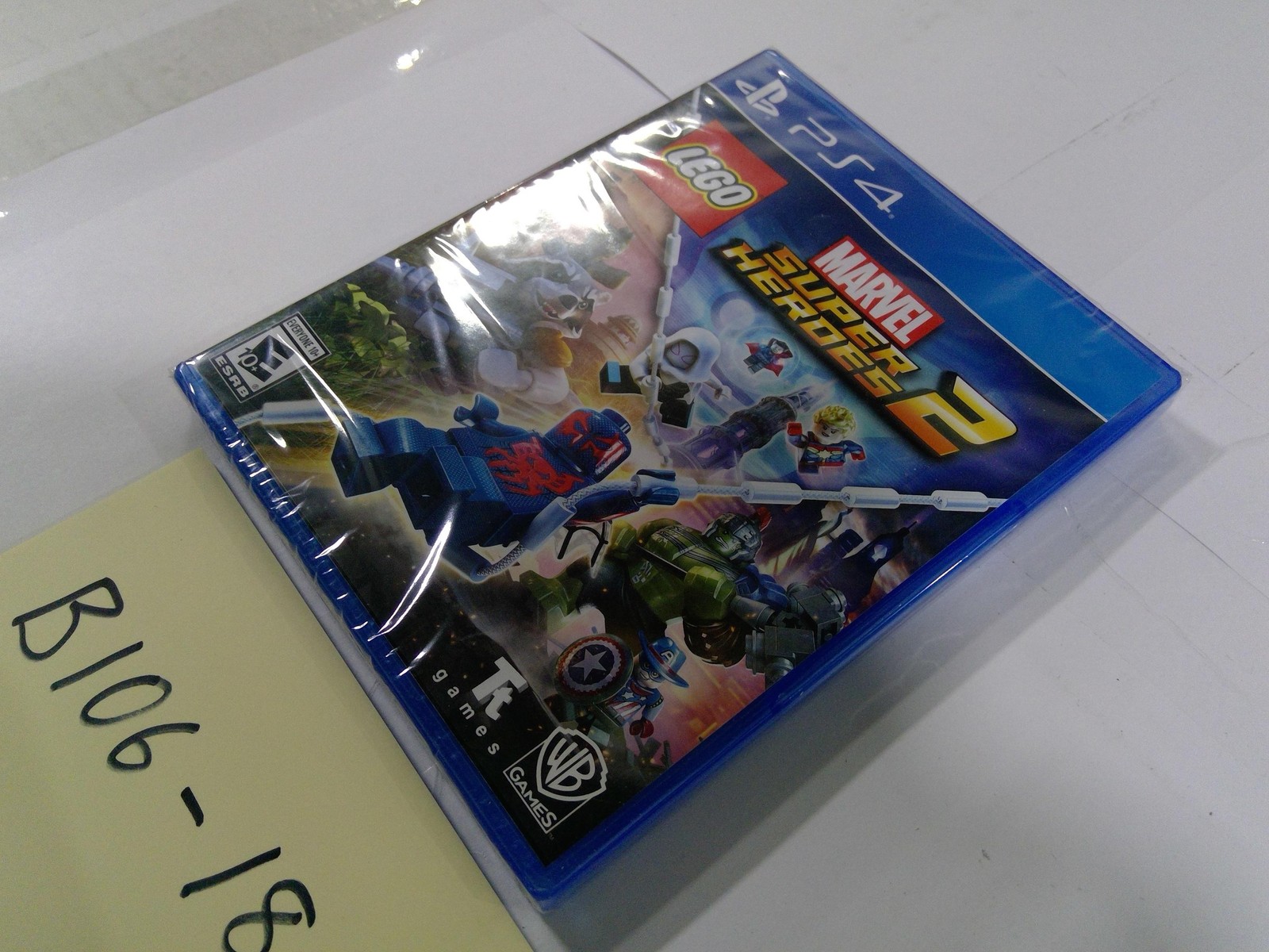 LEGO Marvel Super Heroes 2 PS4 Video Game New Sealed WB Games E10+ Family Kids