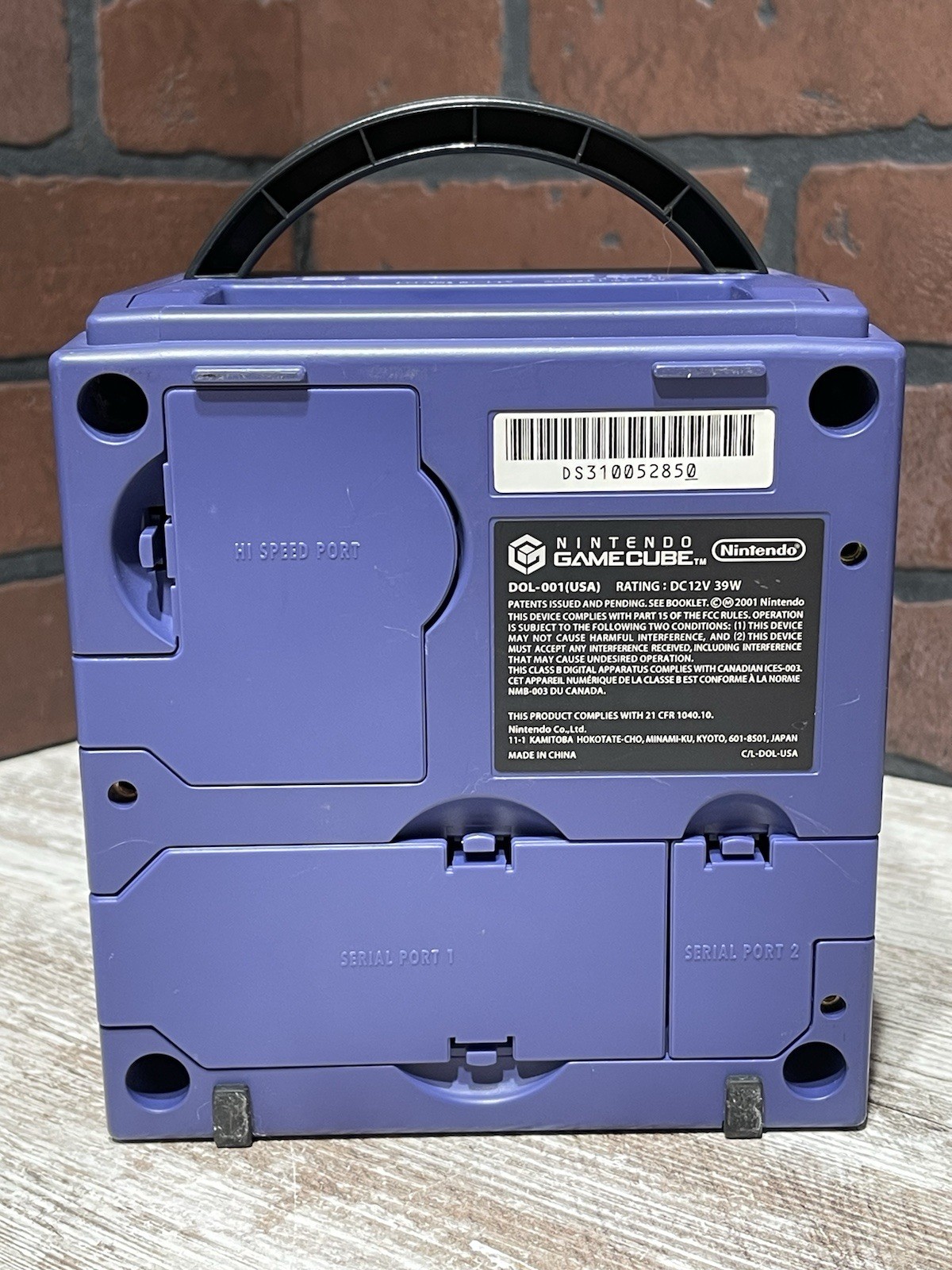 Nintendo Gamecube Indigo Purple 🔥 —Console Only— DOL-001 ~ FAST SHIPPING!