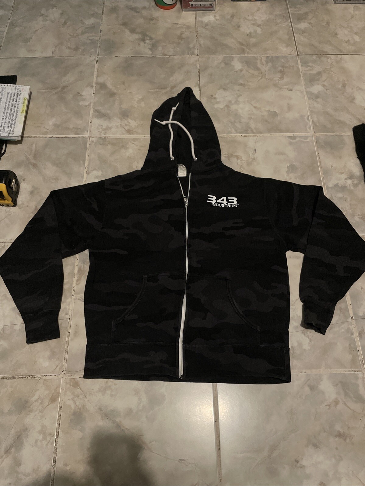 Halo UNSC Employee(RARE) 343 Industries Hoodie Sweater Camo Xbox