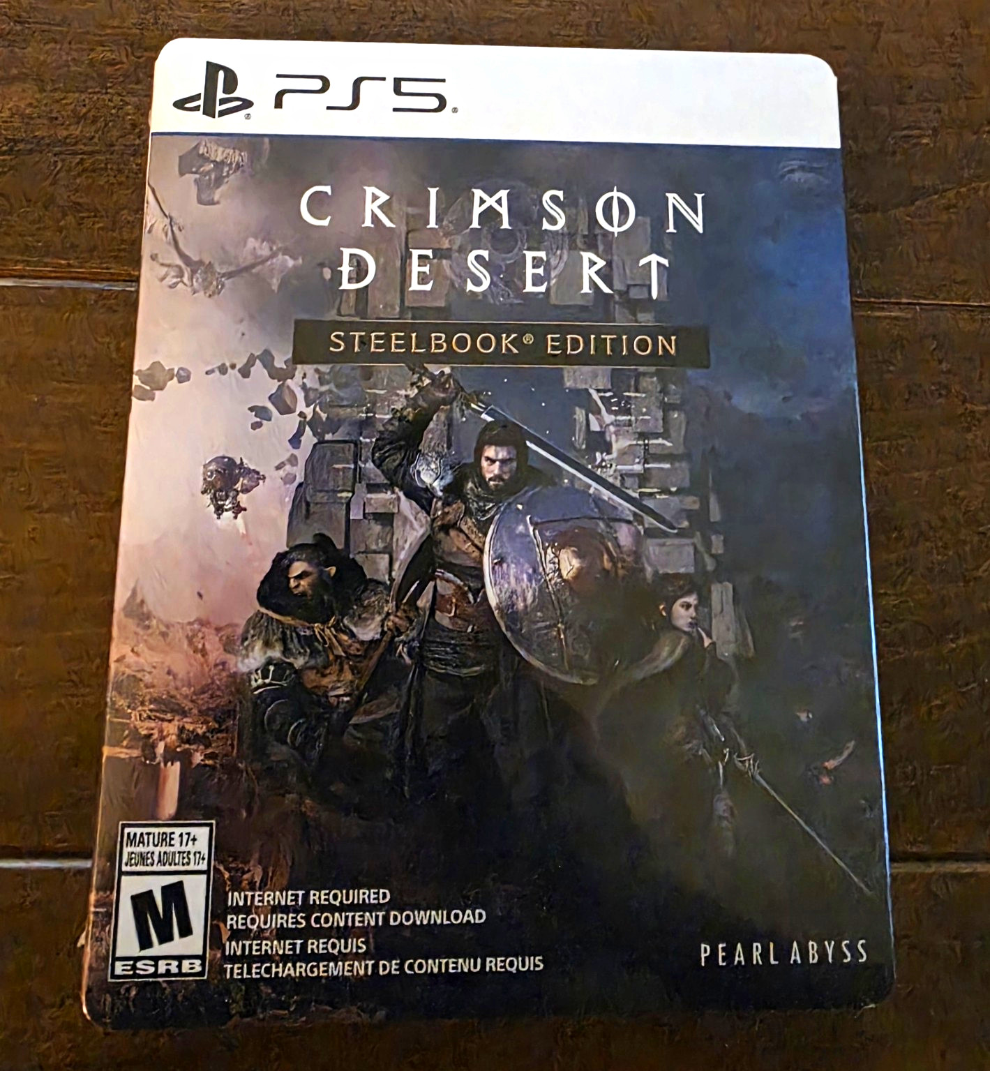 Pearl Abyss Crimson Desert SteelBook Edition PS5 M NTSC-U/C Action/Adventure