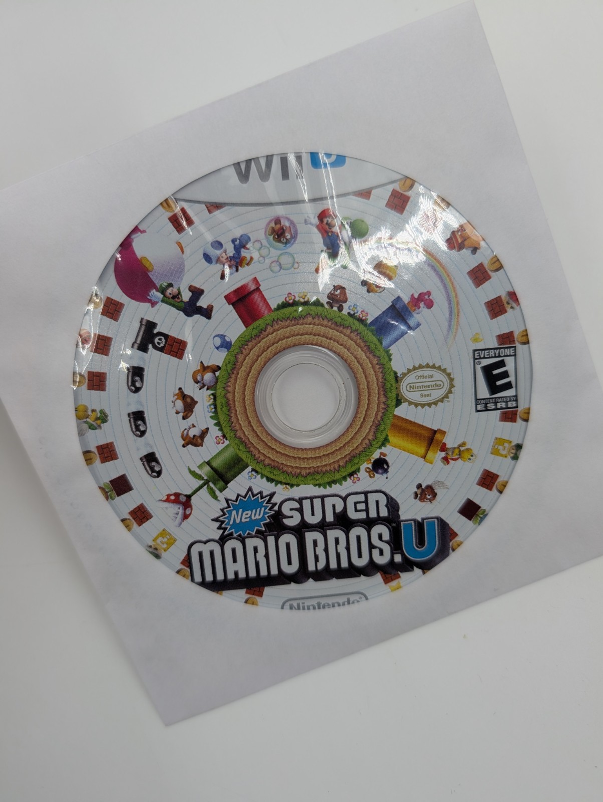 Nintendo Wii U Launch Edition 32GB Black Handheld System w/ Mario Game