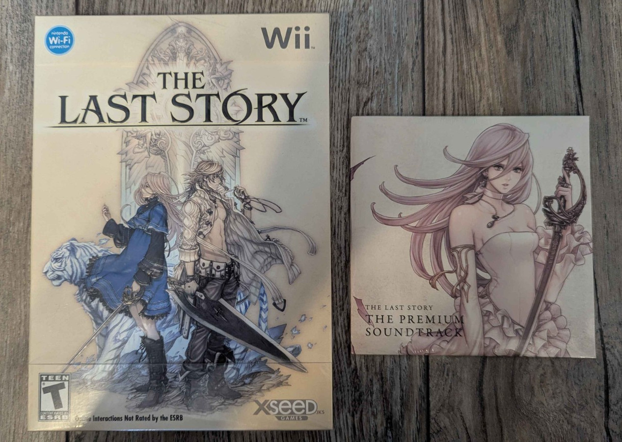 The Last Story Limited Edition W/ Soundtrack Nintendo Wii Sealed