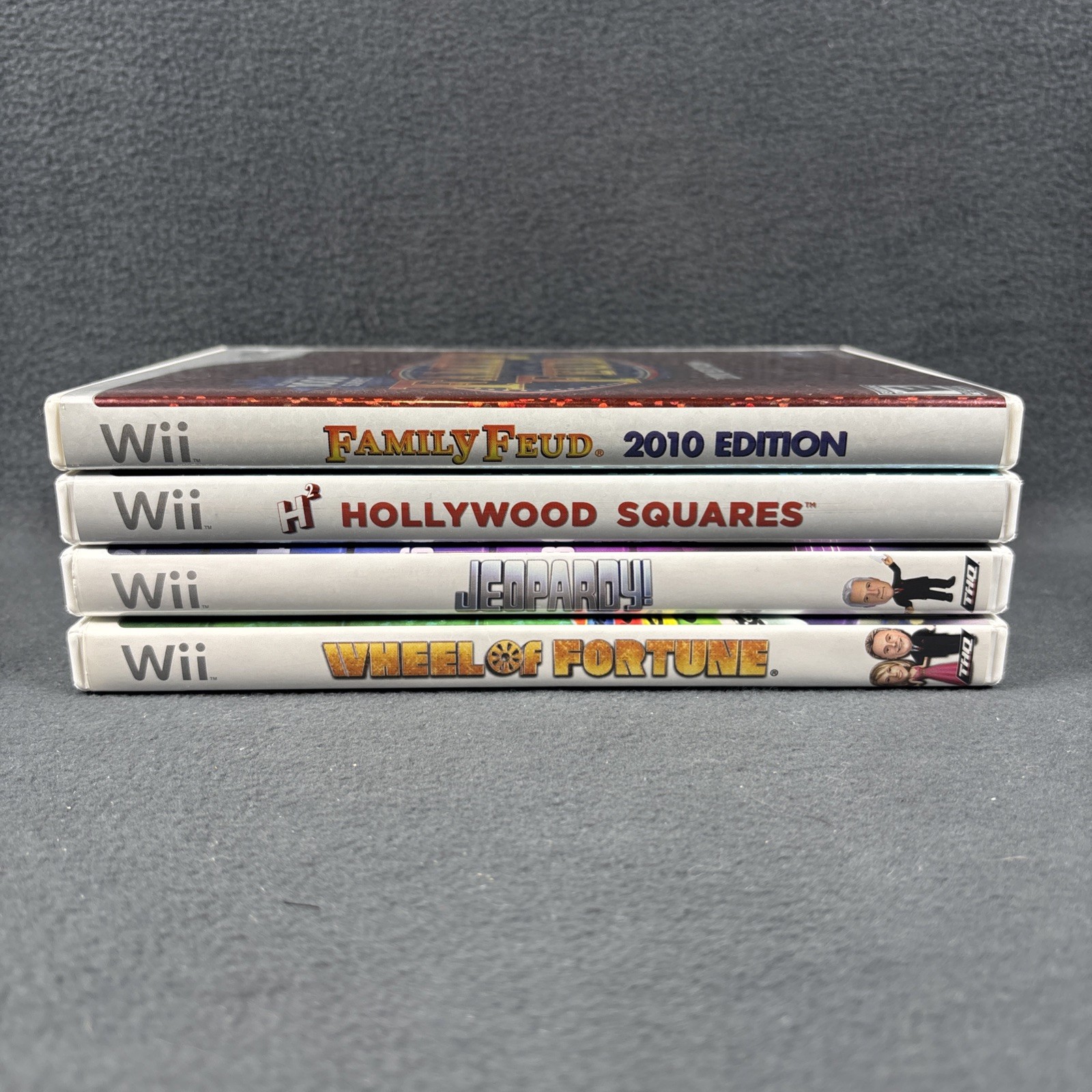 Nintendo Wii Game Show Bundle – Wheel Of Fortune, Jeopardy, Family Feud, & More!