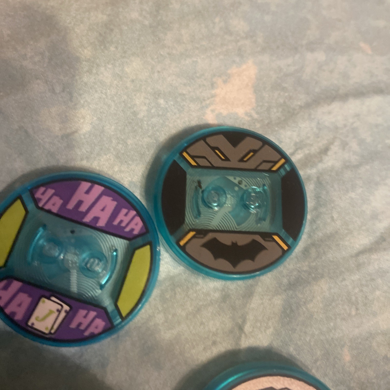 LEGO Dimensions DC Tag Disc Lot – Batman, Joker Harley Quinn wonder woman cyborg