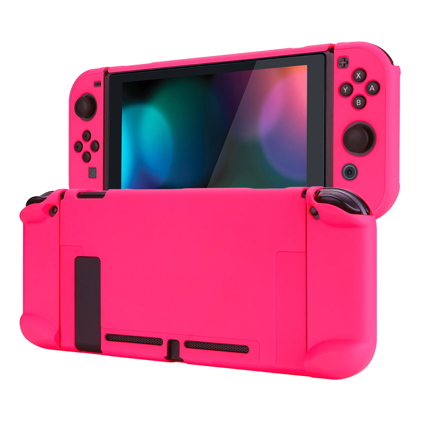PlayVital Protector Hard Shell Back Cover for Nintendo Switch Console Controller