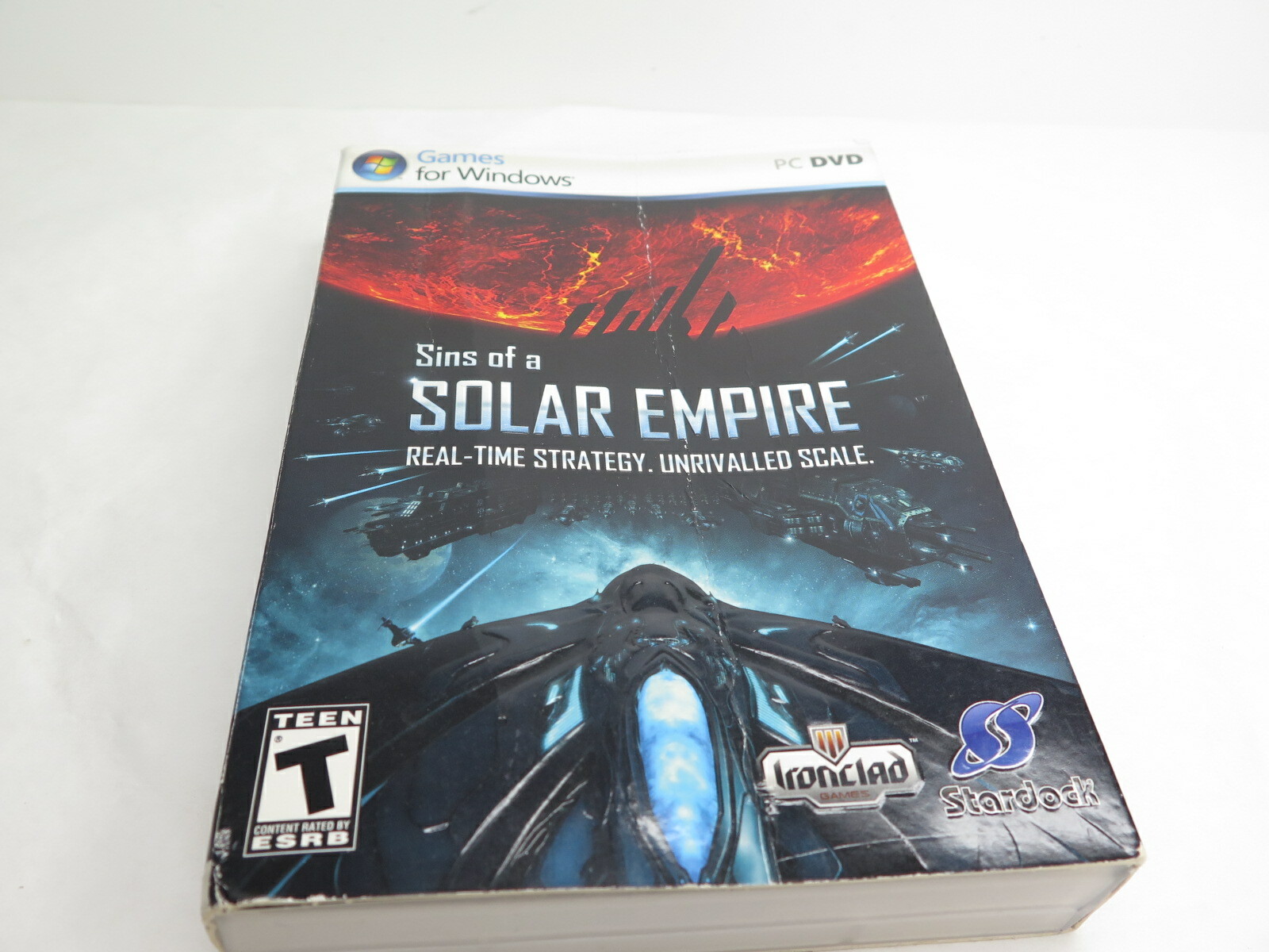 Sins of a Solar Empire (PC/DVD 2008) Windows XP Vista VGC Complete