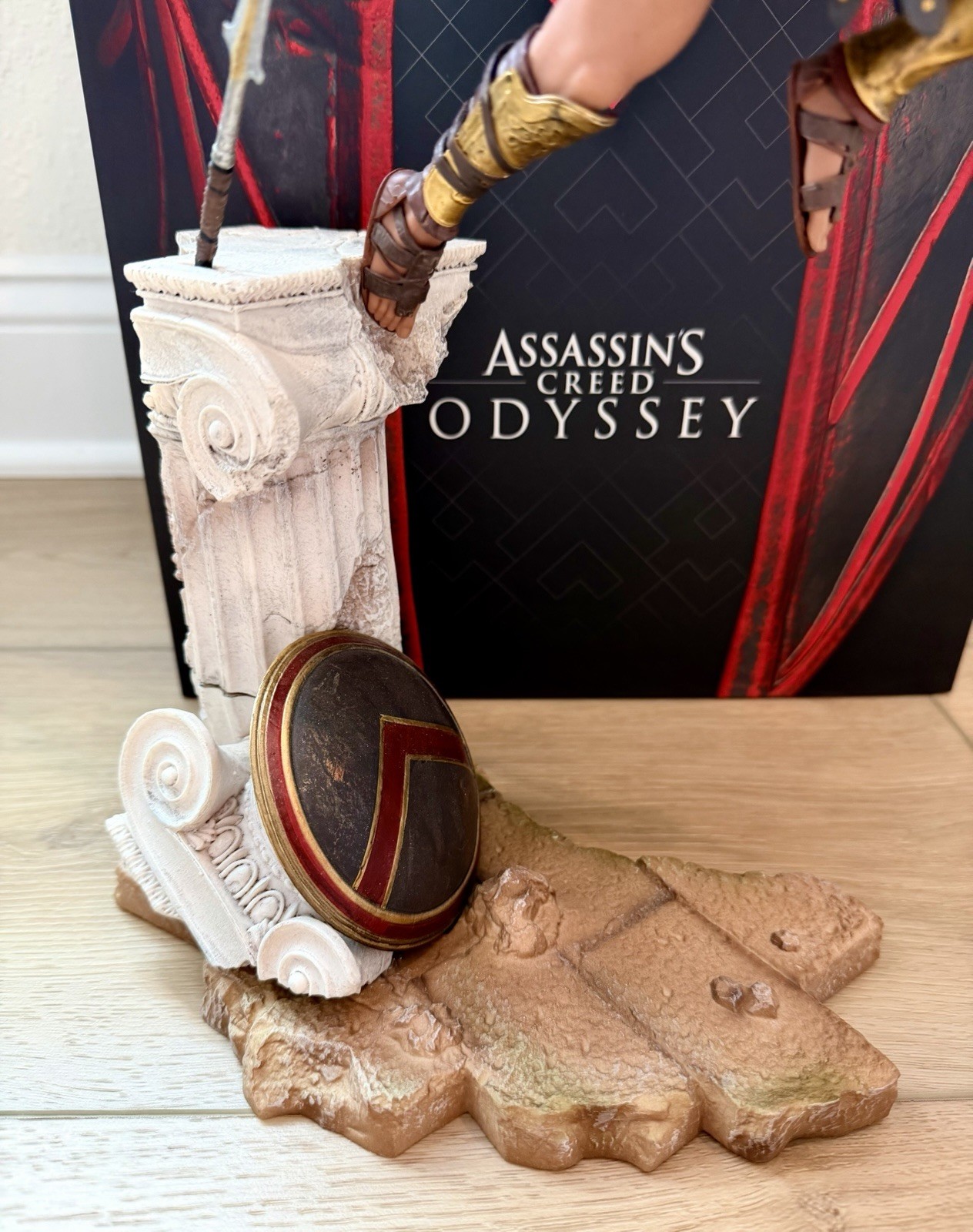 Assassin’s Creed Odyssey Collector’s Edition Xbox One 1 Spartan Statue + Extras