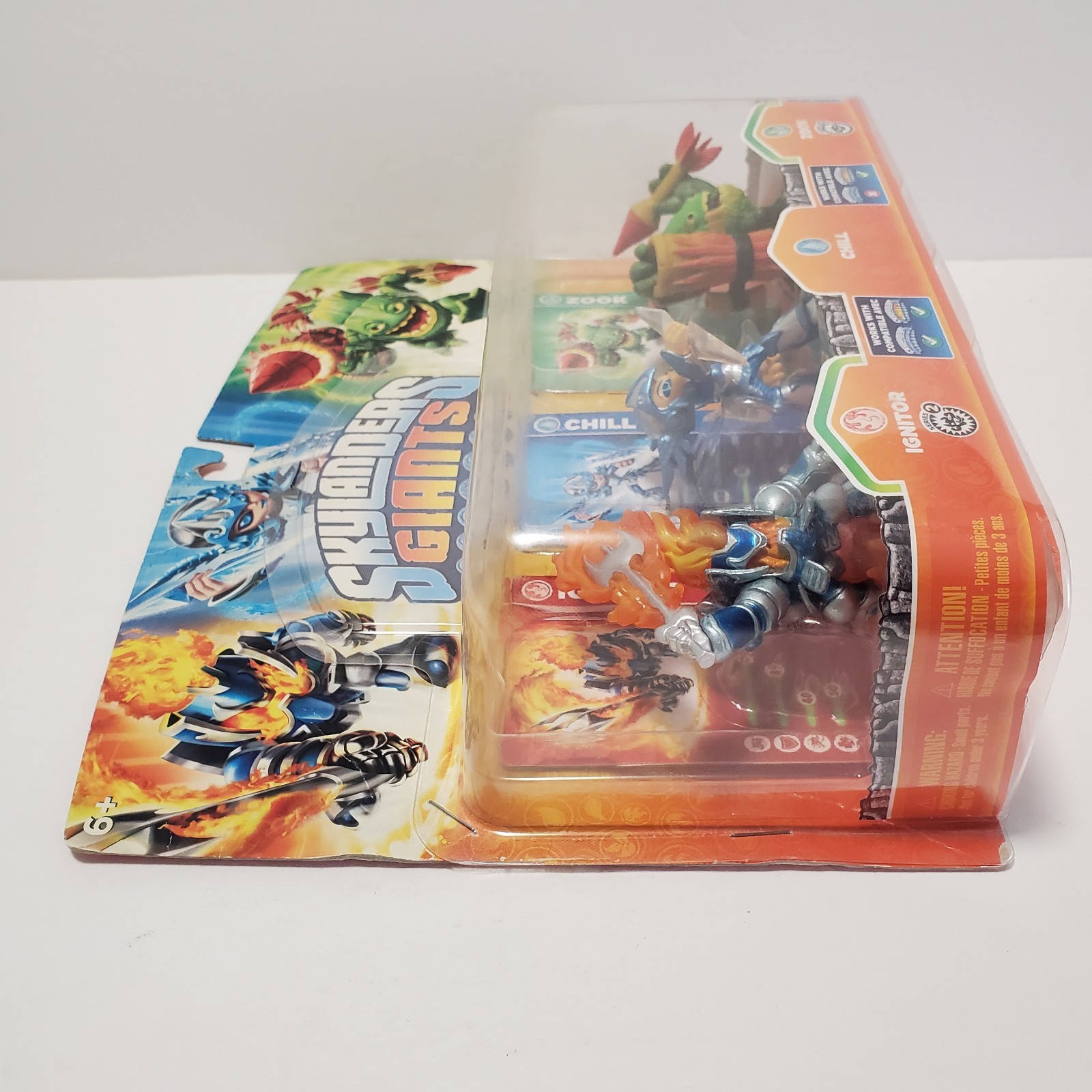 Activision Skylanders Giants Series 3 Pack Set IGNITOR, CHILL and ZOOK -CIB READ