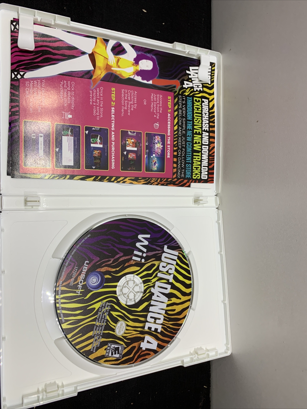 Just Dance 4 (Nintendo Wii, 2012)