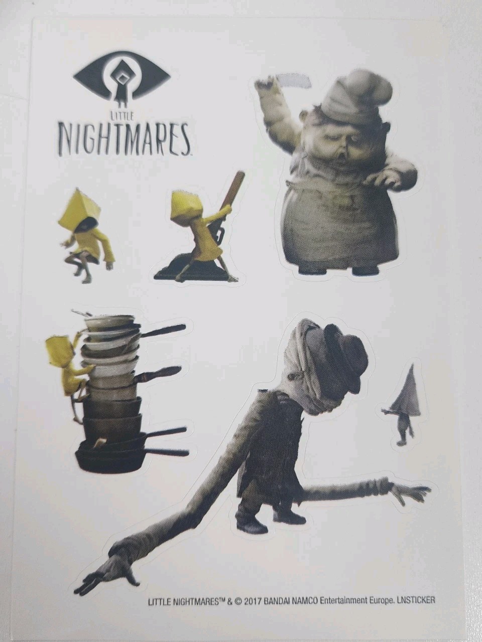 Little Nightmares Six Edition Figure Box Only! PS4 Bandai Namco Statue No Game