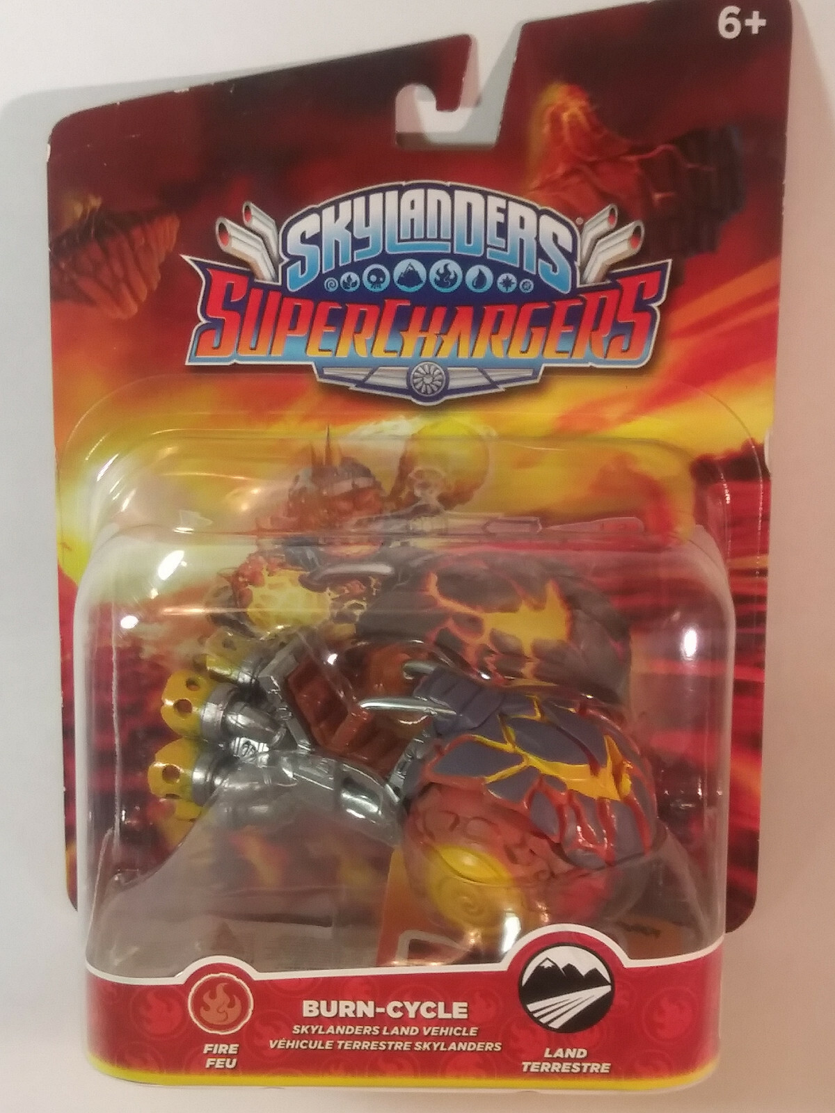 SKYLANDERS SUPERCHARGERS BURN CYCLE NEW