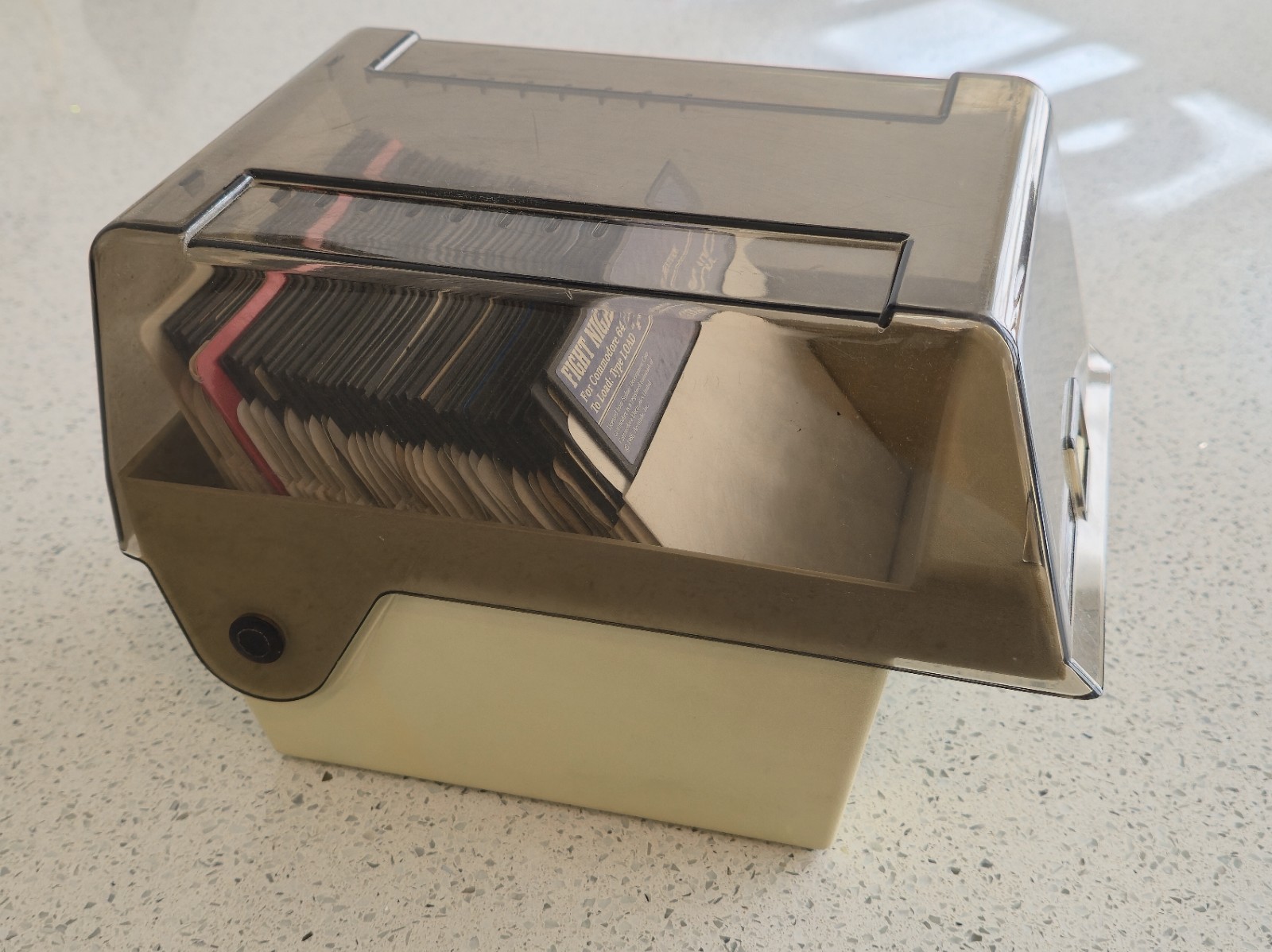 Commodore 64 Games | Bulk Lot | 5.25″ Disks | Qty 43 Disks | + Case 1980s 1990s