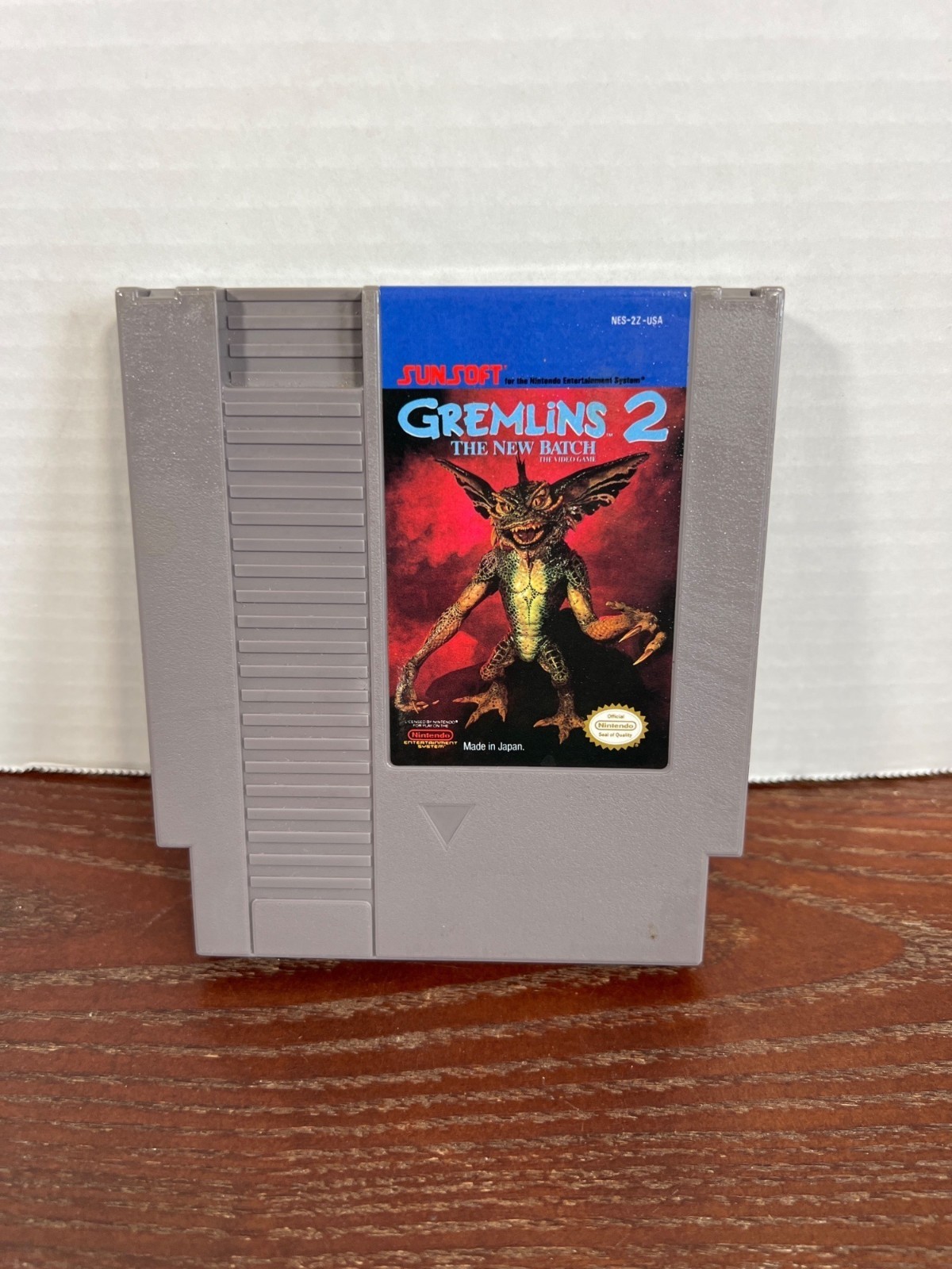 Gremlins 2: The New Batch NES Game Cartridge 1985 Tested Vintage