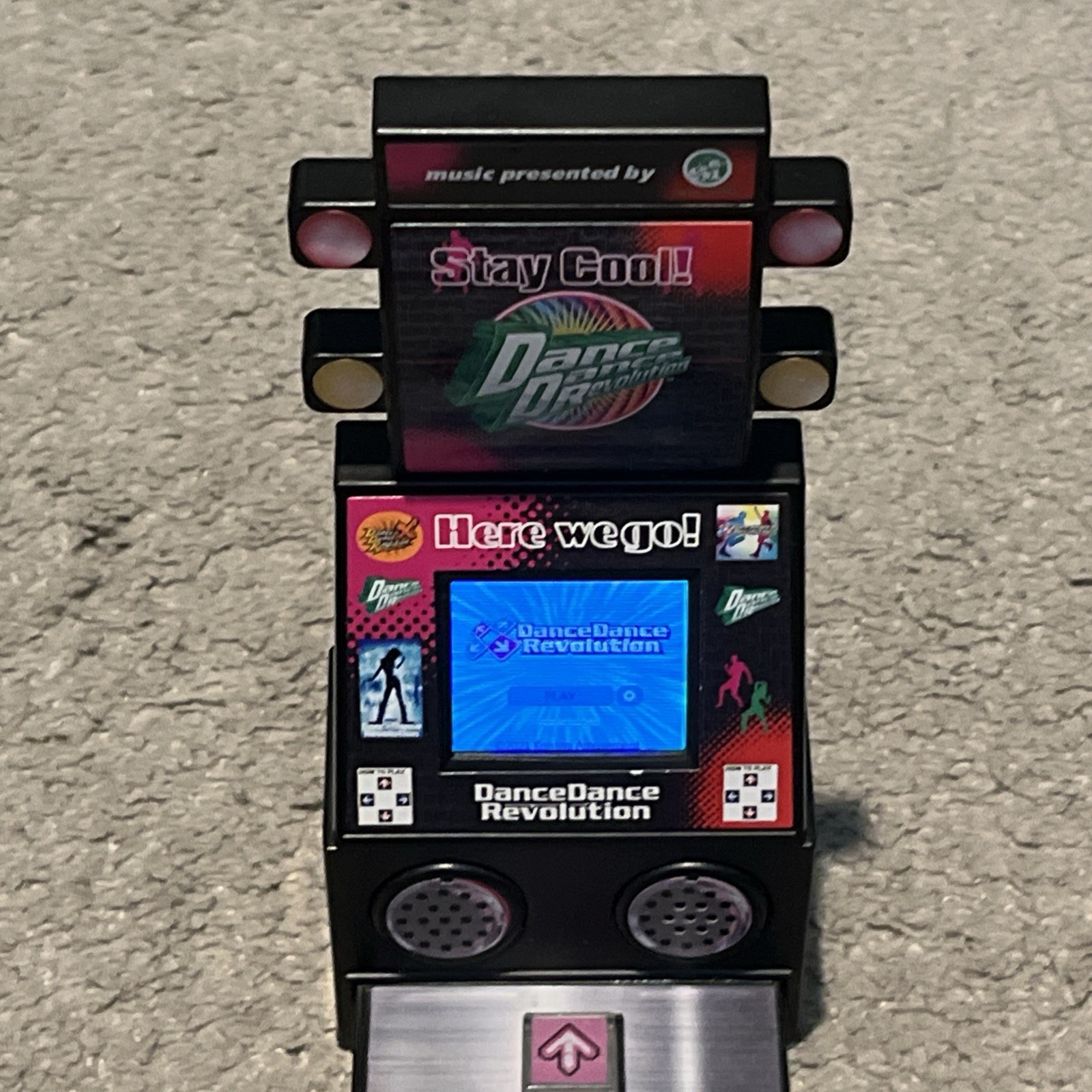 Dance Dance Revolution 2021 Konami Super Impulse Finger Arcade Mini Tested