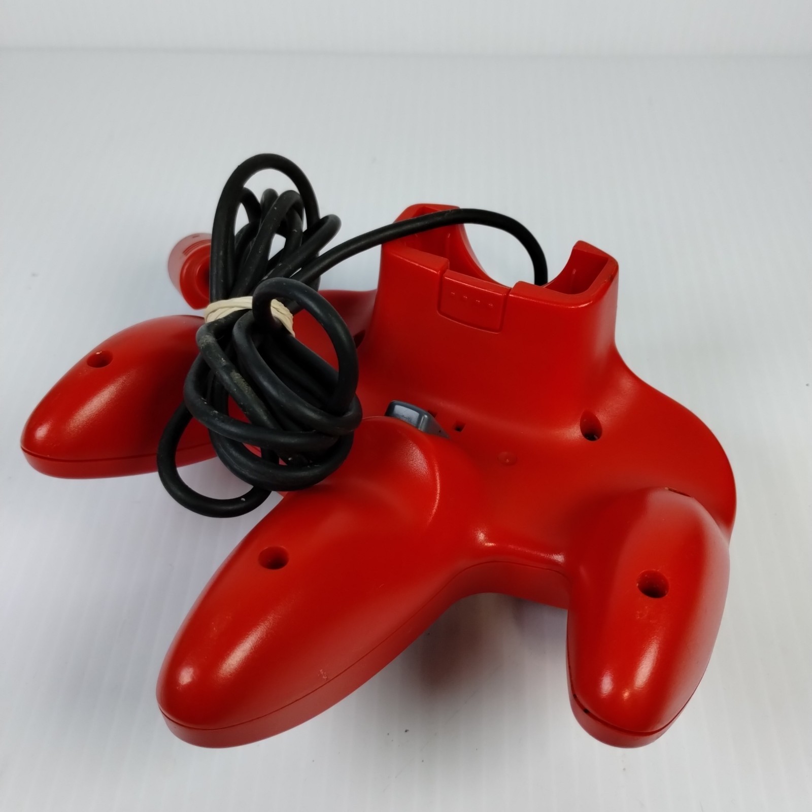 Nintendo 64 Console With Expansion Pak & Red Controller + All Cords – TESTED