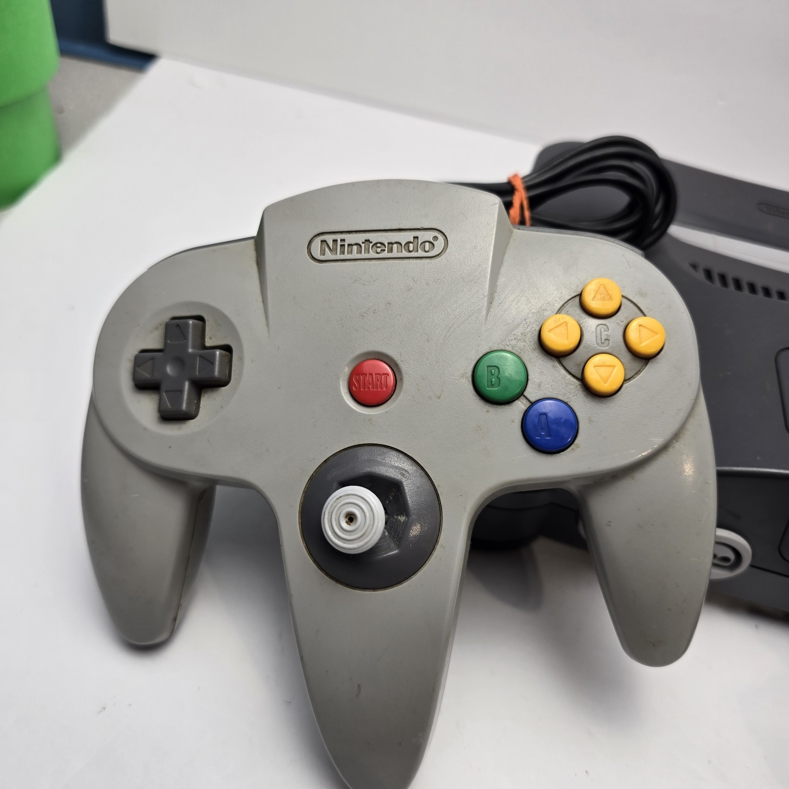 Nintendo 64 N64 Charcoal Gray Console Bundle W/ Controller – Tested Working