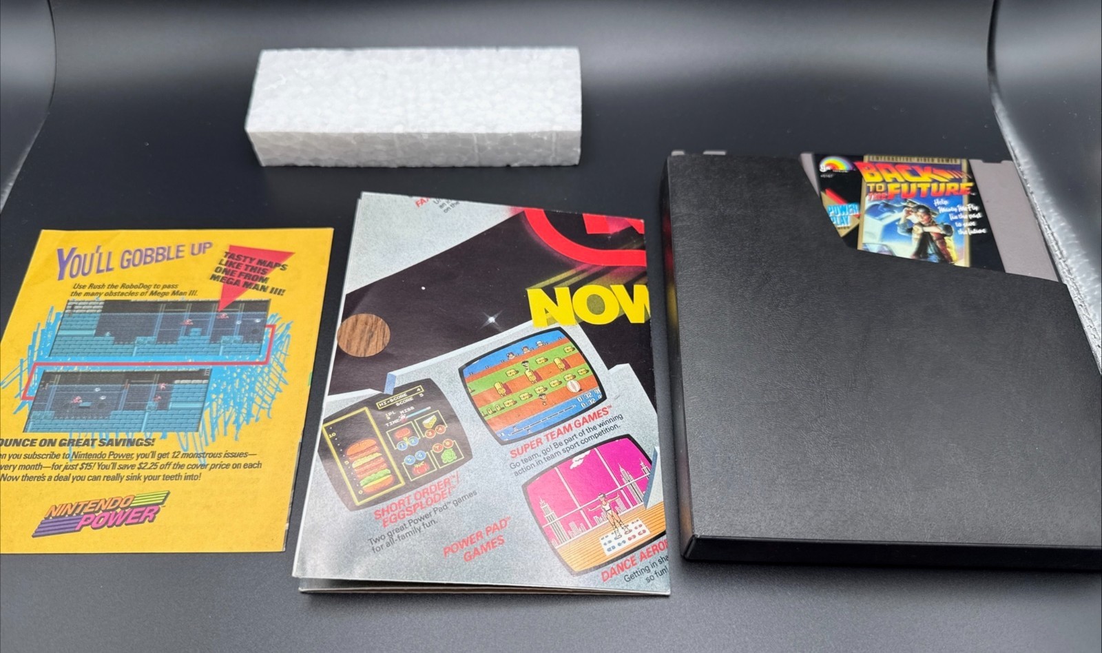 NES Back to the Future Game in Original Box MISSING MANUAL (1989) Nintendo