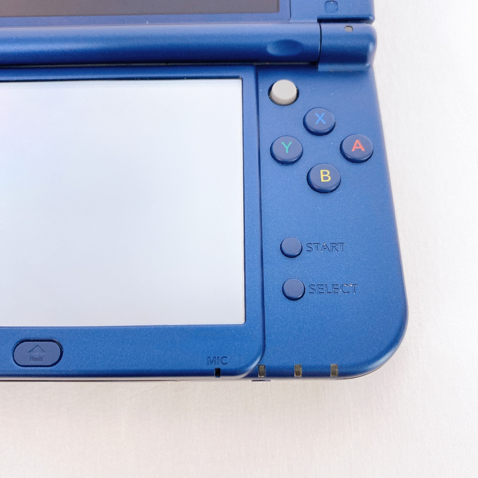 【Top IPS】New Nintendo 3DS LL XL Metallic Blue Japan Console Tested Fast Shipping
