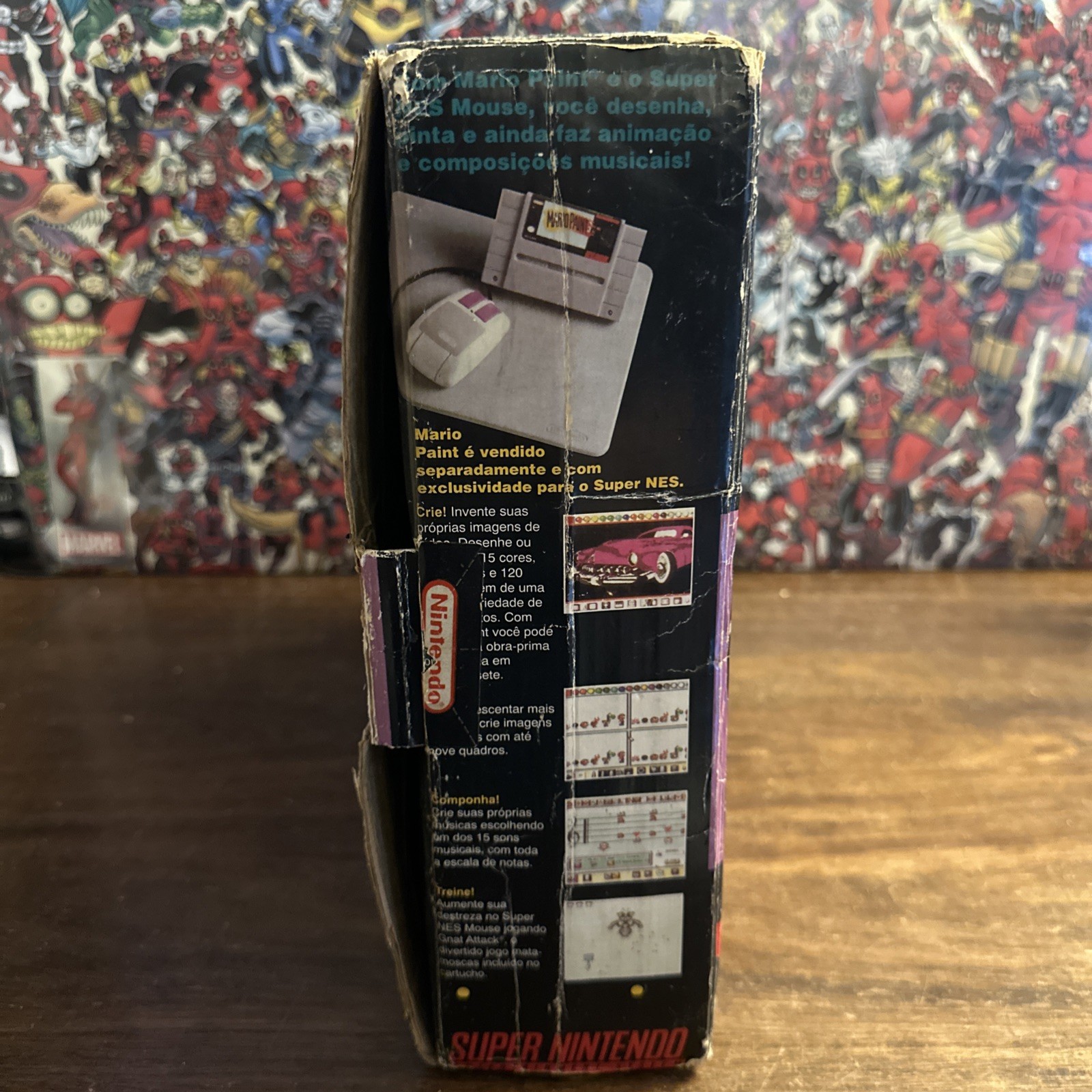 Playtronic Super Nintendo SNES Console Super Set Brazil – Complete W Super Mario