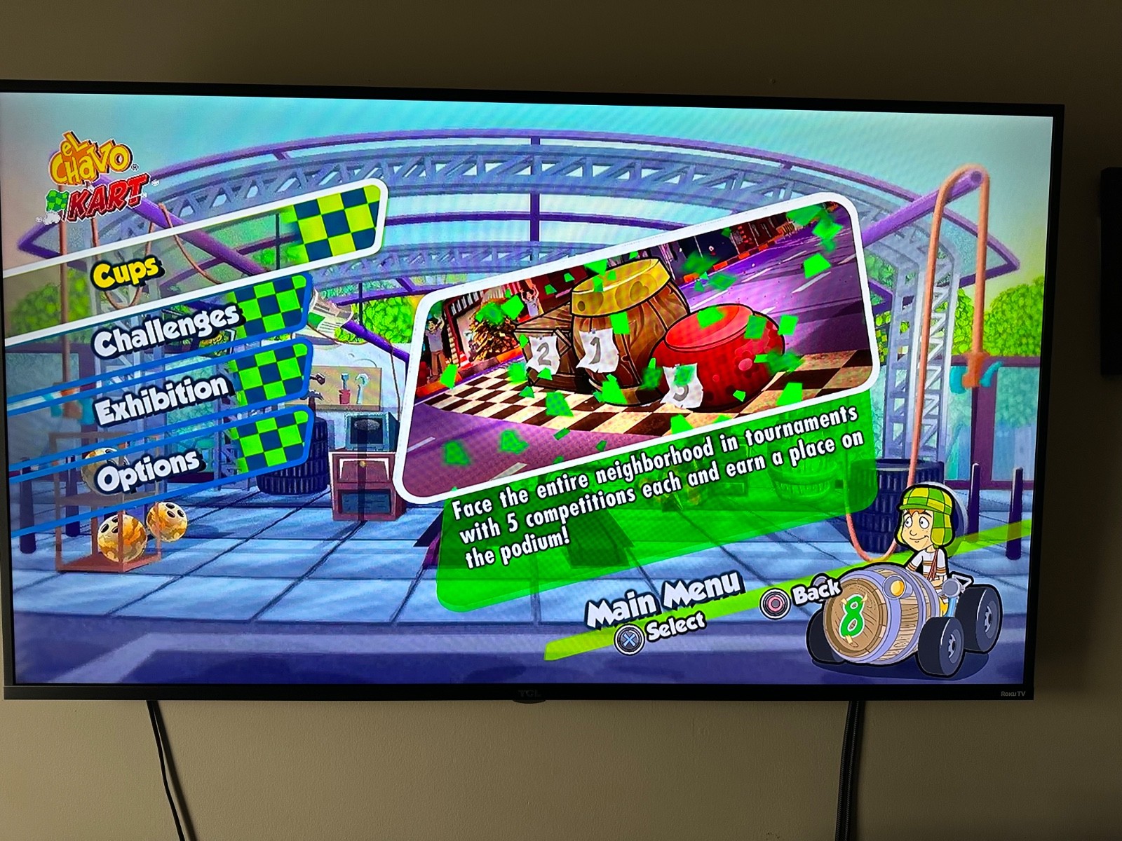 El Chavo Kart (Playstation 3, 2014) No Manual! Tested & Working!