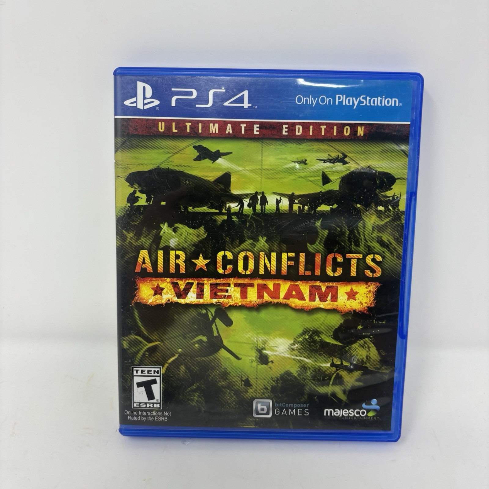 Air Conflicts: Vietnam — Ultimate Edition (Sony PlayStation 4, 2014) No Manual