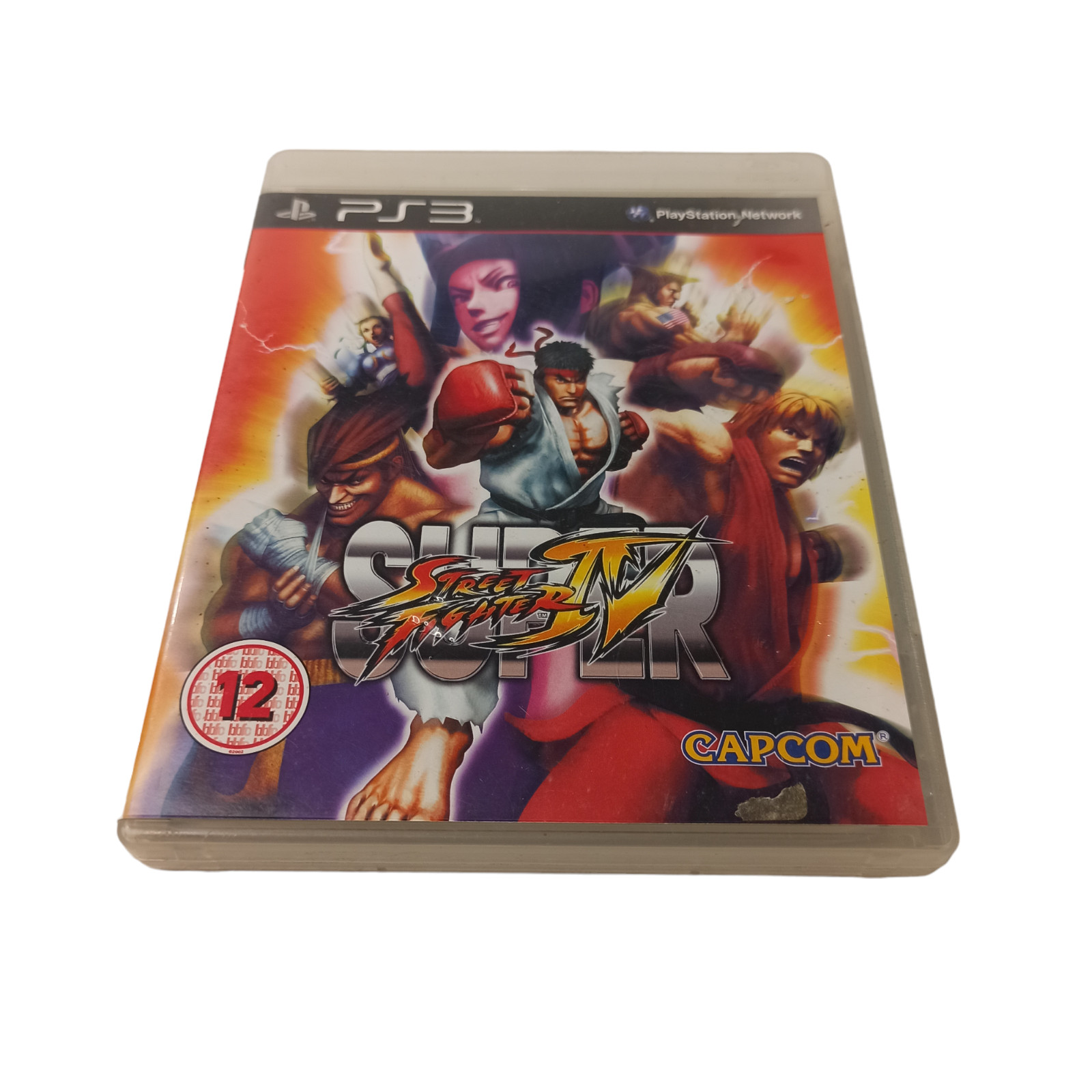 PlayStation 3 PS3 Video Game Super Street Fighter IV 4 Action Fighter Adventure