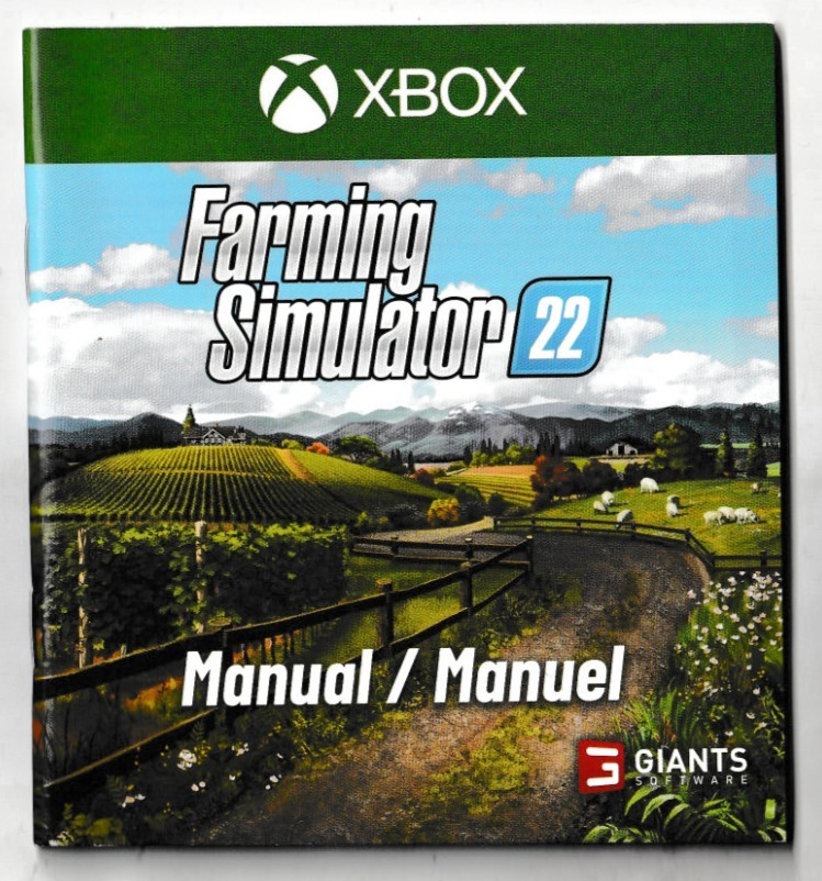 XBOX SERIES X ONE Video Game FARMING SIMULATOR 22 TESTED COMPLETE w/Manual 2021