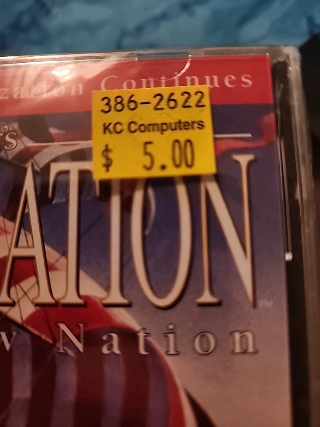 Sid Meier’s Colonization (PC, 1995) 1 Unit. (25 Available)